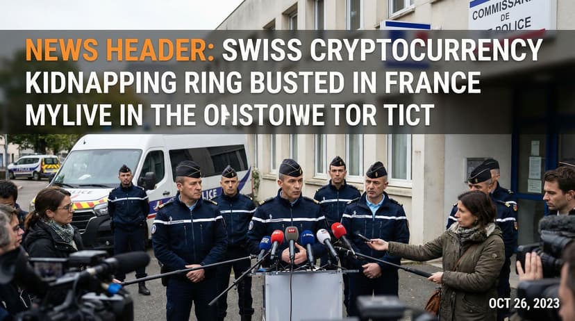 Swiss Cryptocurrency Kidnapping Ring Busted in France