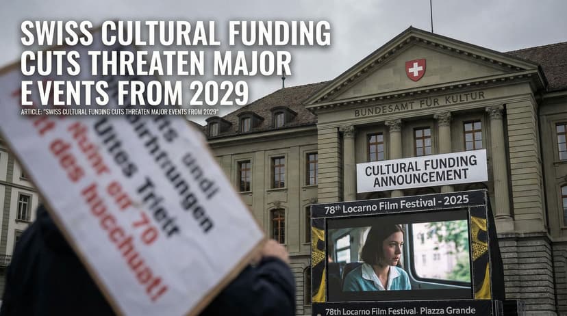 Swiss Cultural Funding Cuts Threaten Major Events from 2029