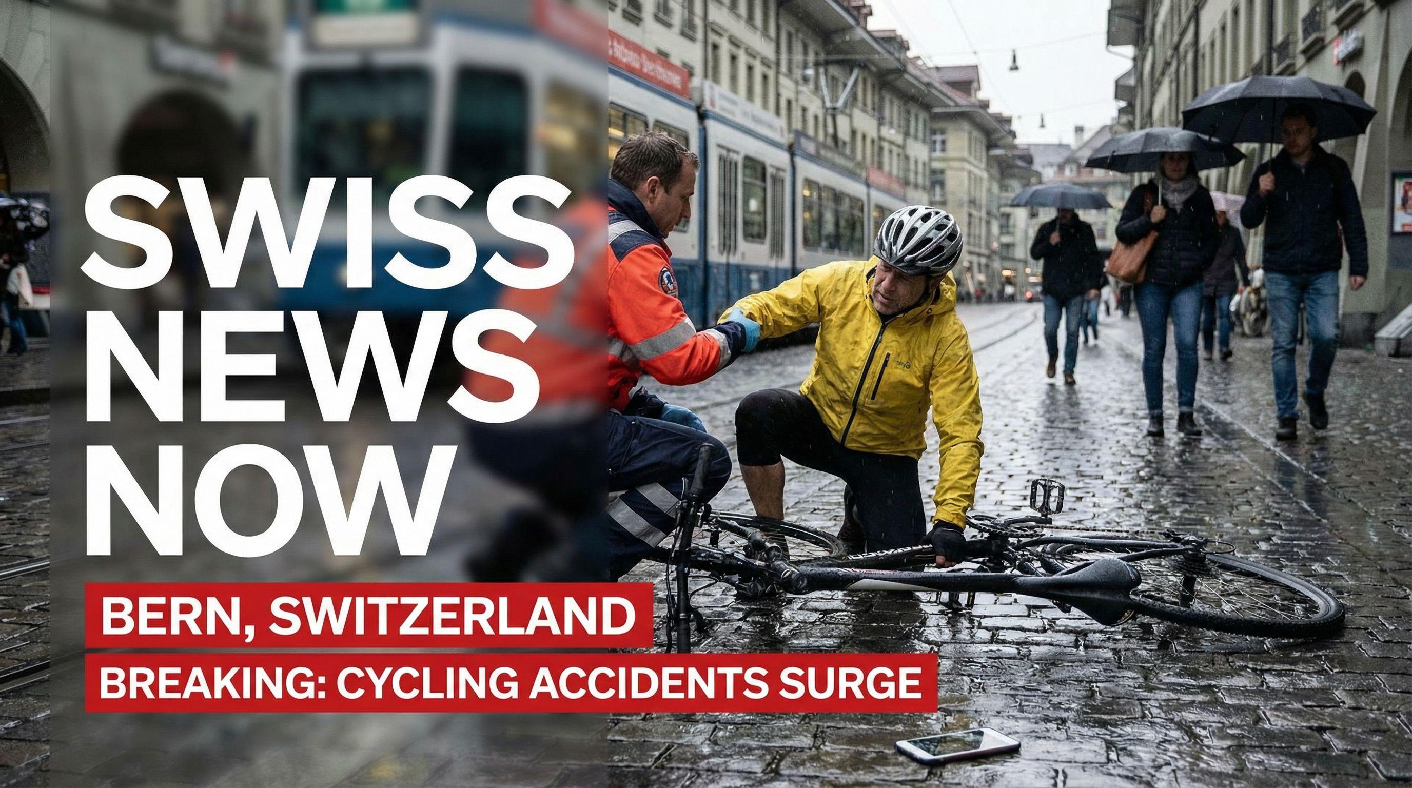 Swiss Cycling Accidents Surge 50% Over Decade
