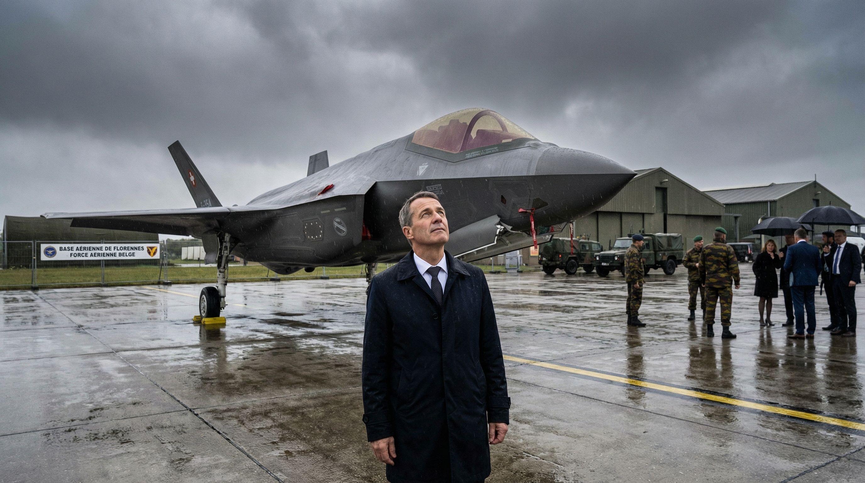 Swiss Defence Minister Visits Belgium for F-35 Briefing