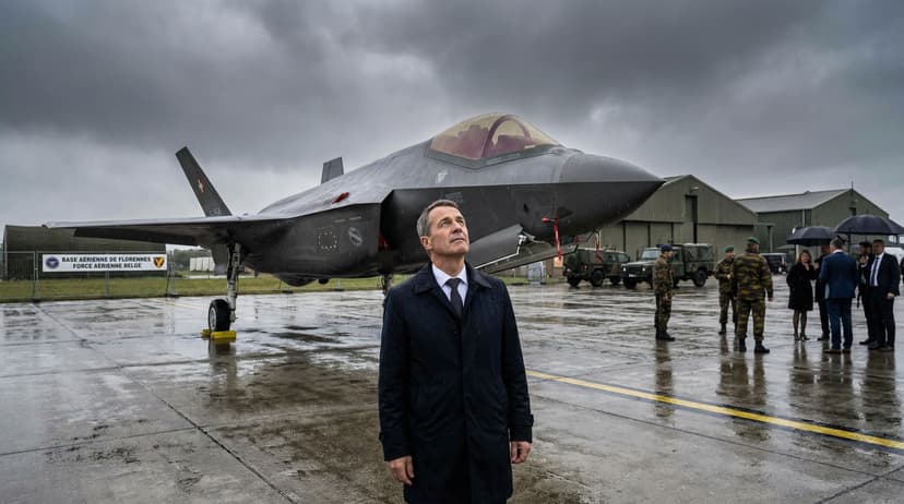 Swiss Defence Minister Visits Belgium for F-35 Briefing
