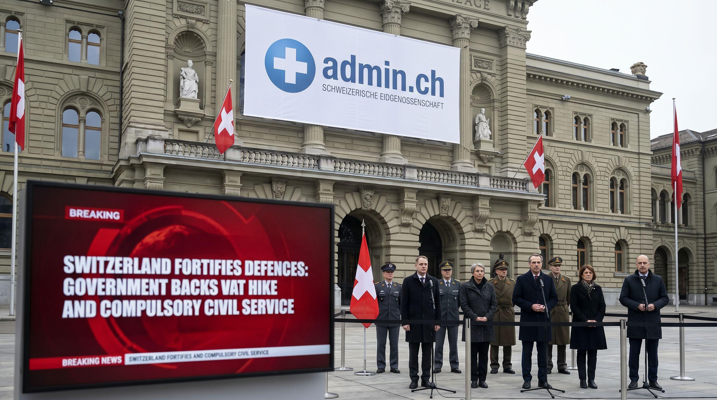 Switzerland Fortifies Defences: Government Backs VAT Hike and Compulsory Civil Service
