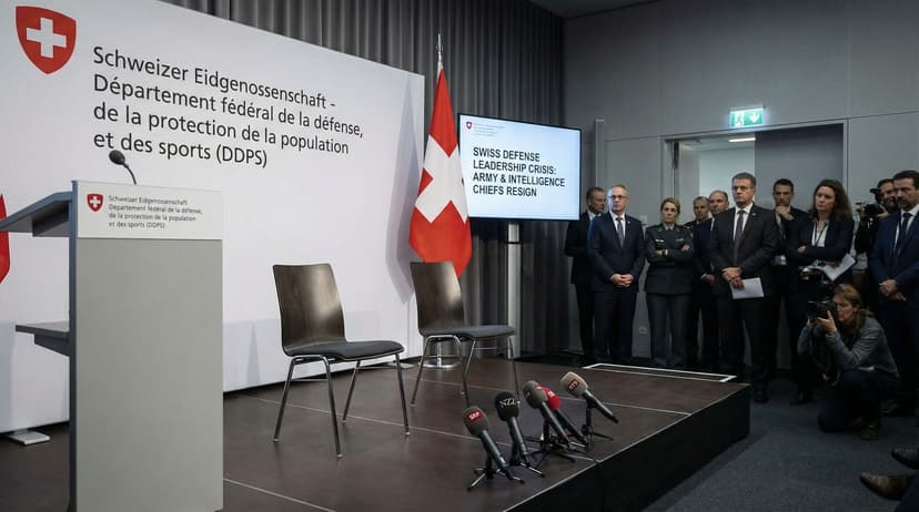 Swiss Defense Leadership Crisis: Army and Intelligence Chiefs Resign