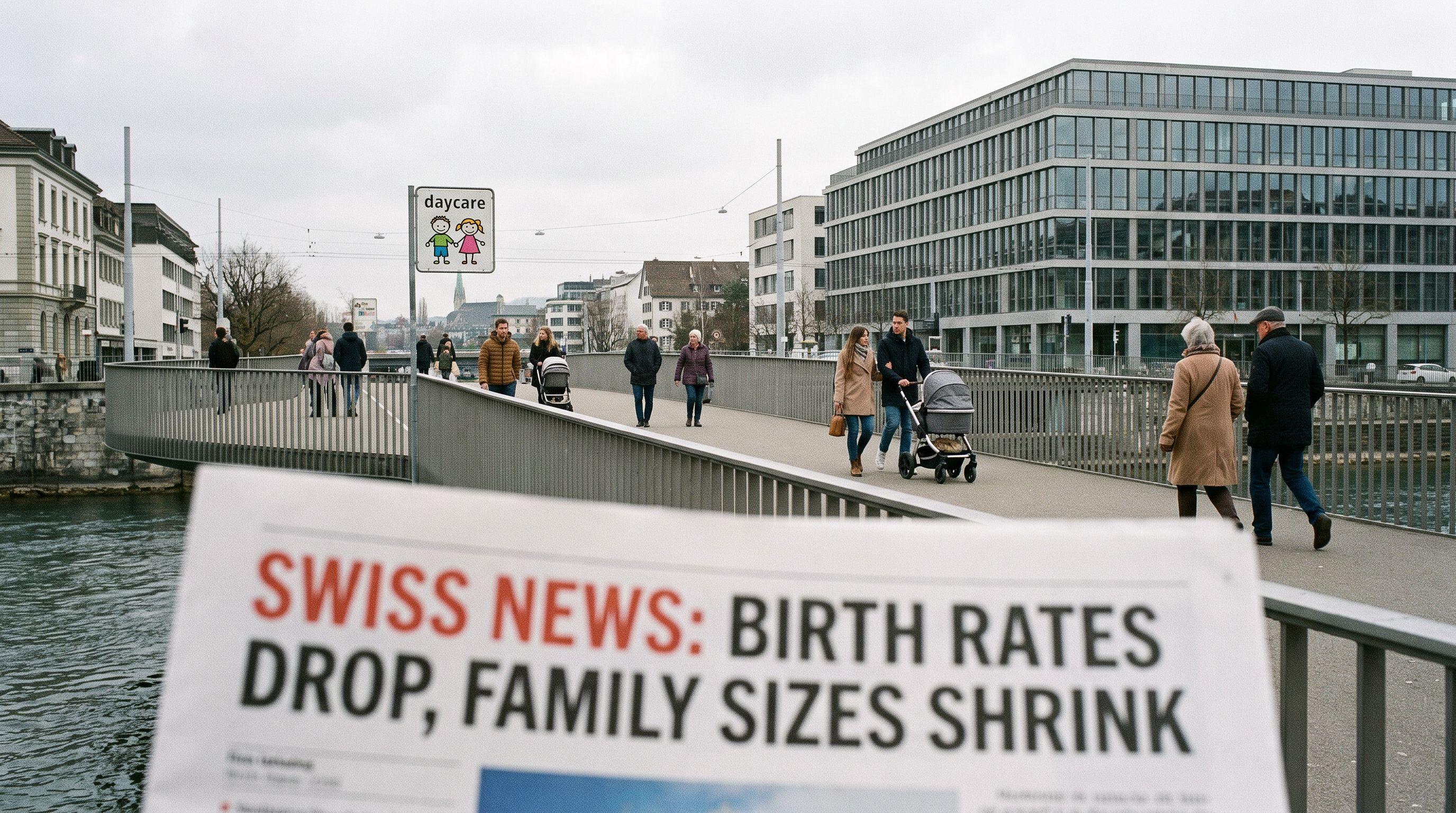 The Swiss Family Dilemma: Birth Rates Fall as Desire for Large Families Fades
