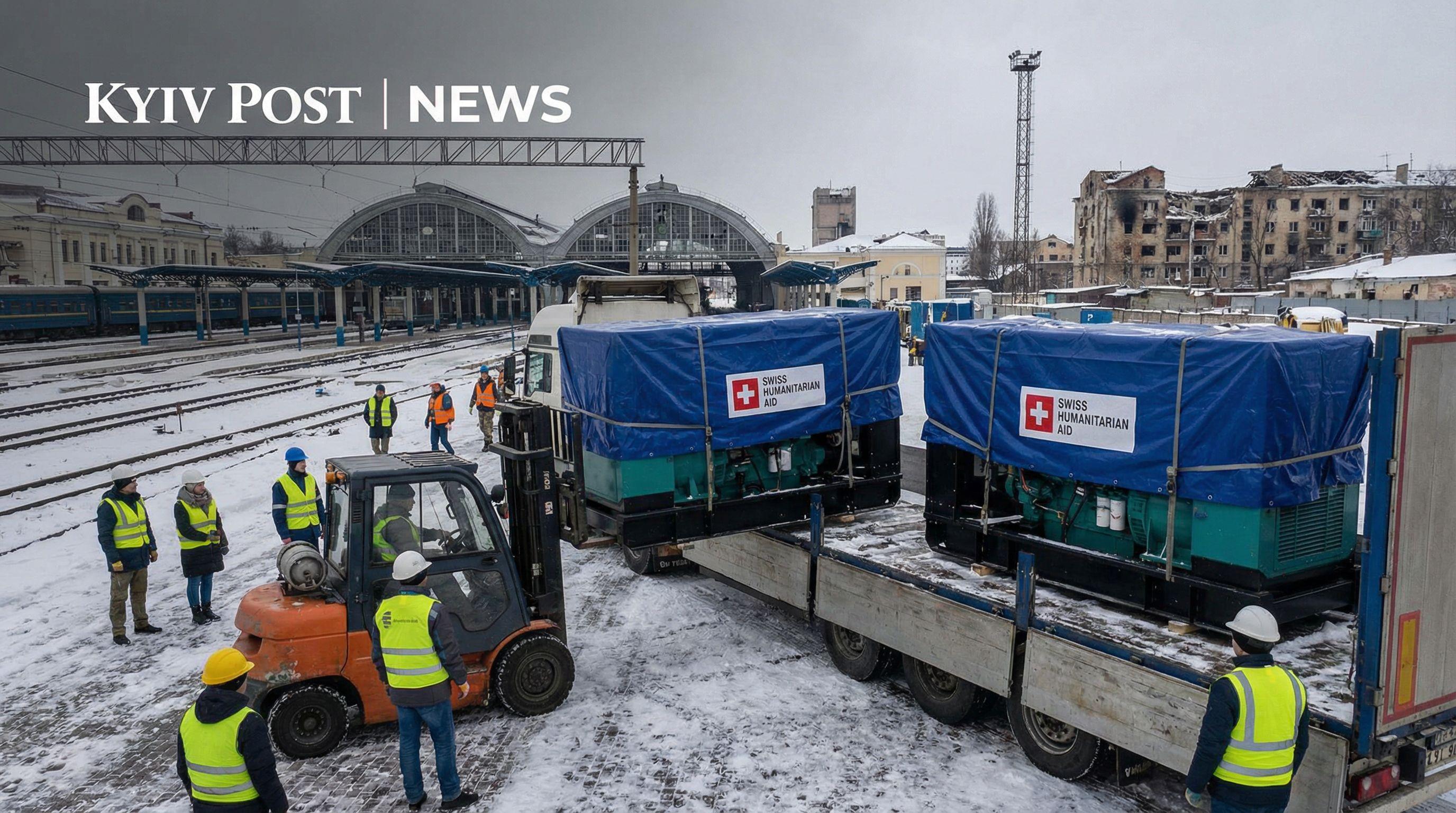 First Swiss-Supplied Diesel Generators Arrive in Ukraine