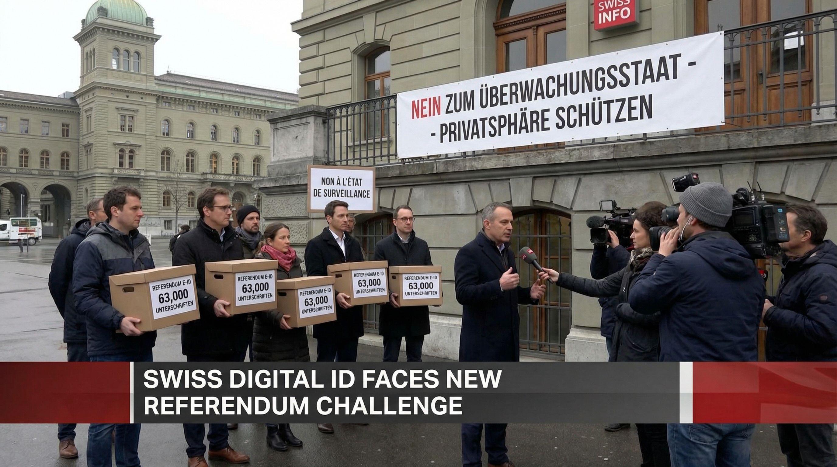 Swiss Digital ID Faces New Referendum Challenge