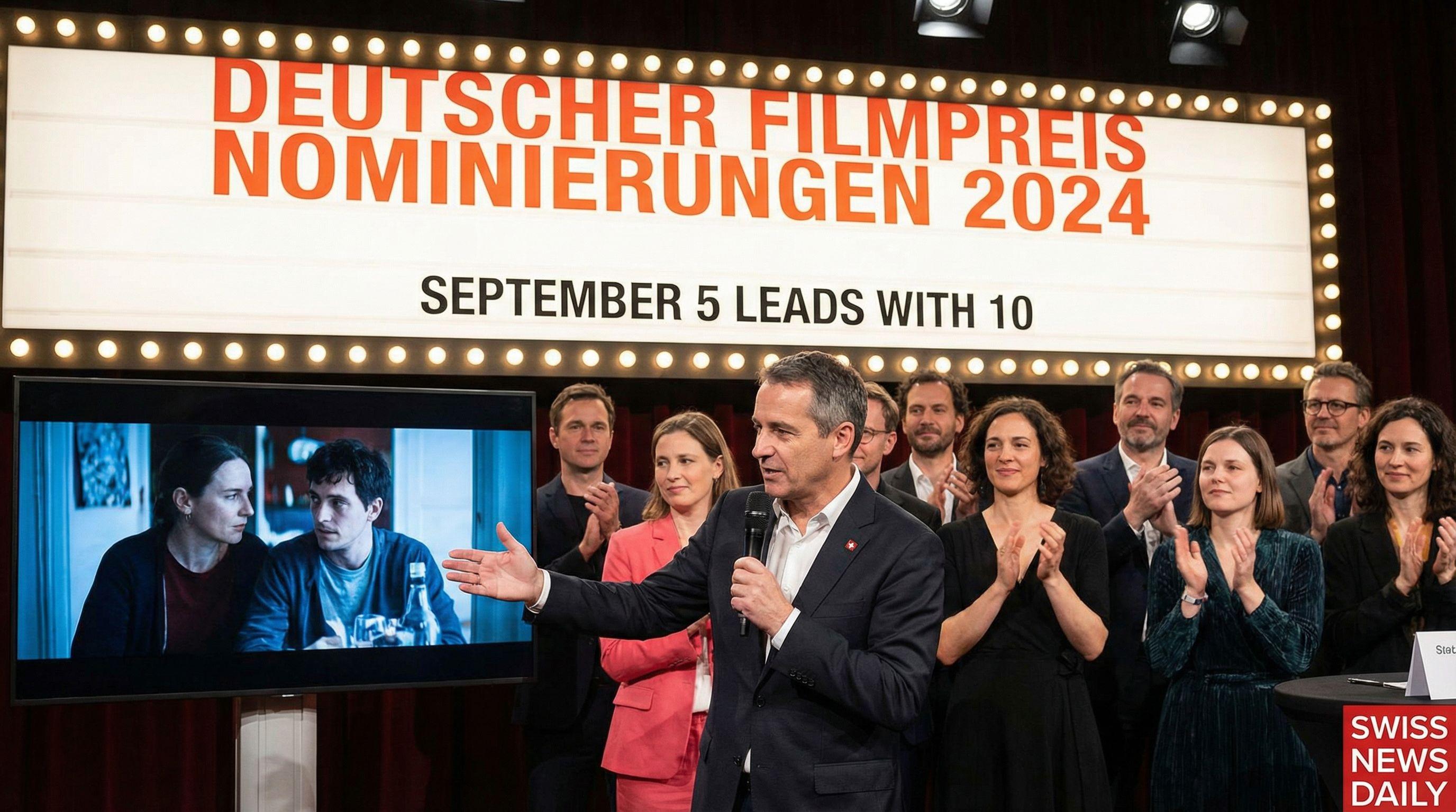 Swiss-Directed 'September 5' Leads German Film Awards Nominations