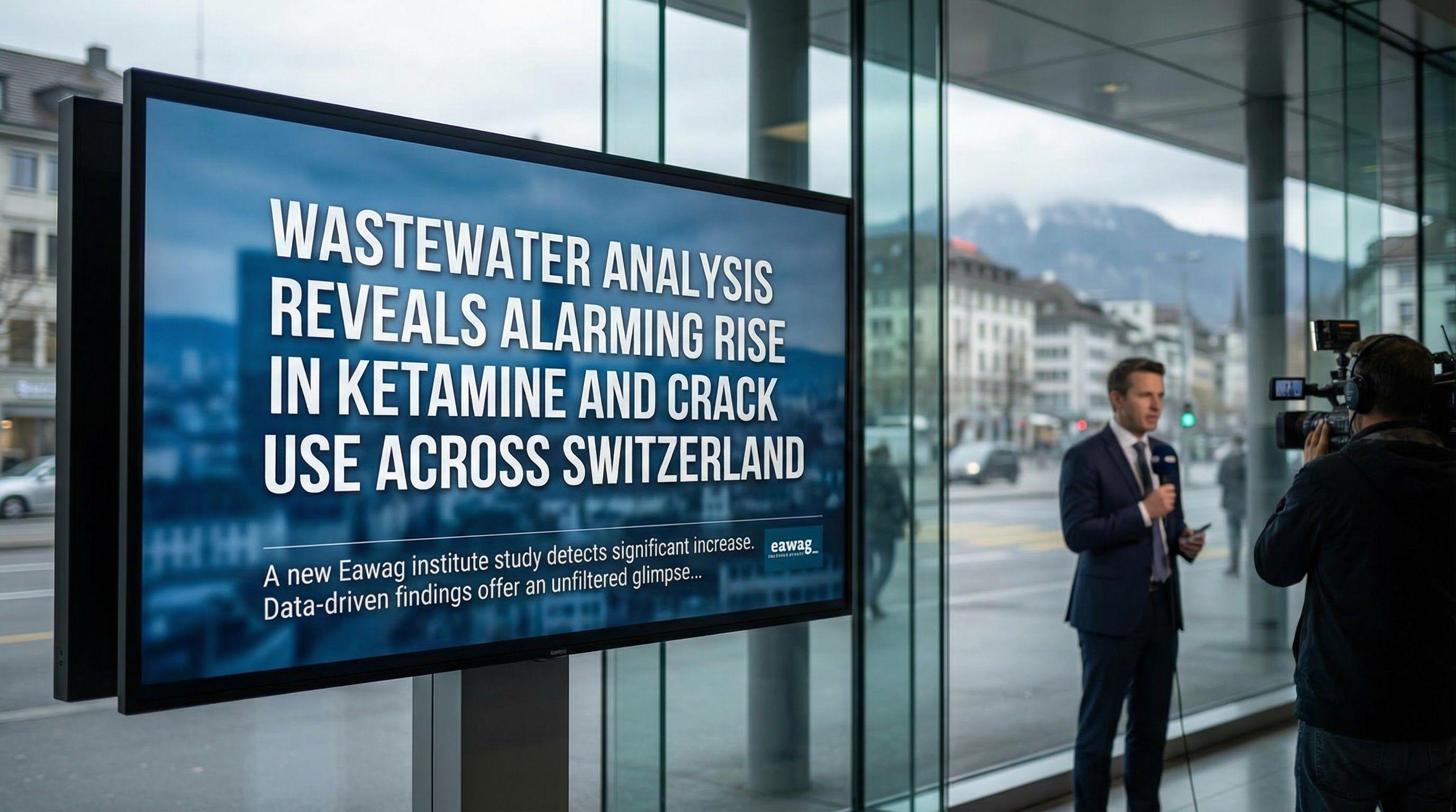 Wastewater Analysis Reveals Alarming Rise in Ketamine and Crack Use Across Switzerland