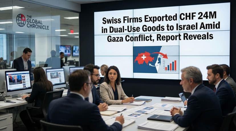 Swiss Firms Exported CHF 24M in Dual-Use Goods to Israel Amid Gaza Conflict, Report Reveals