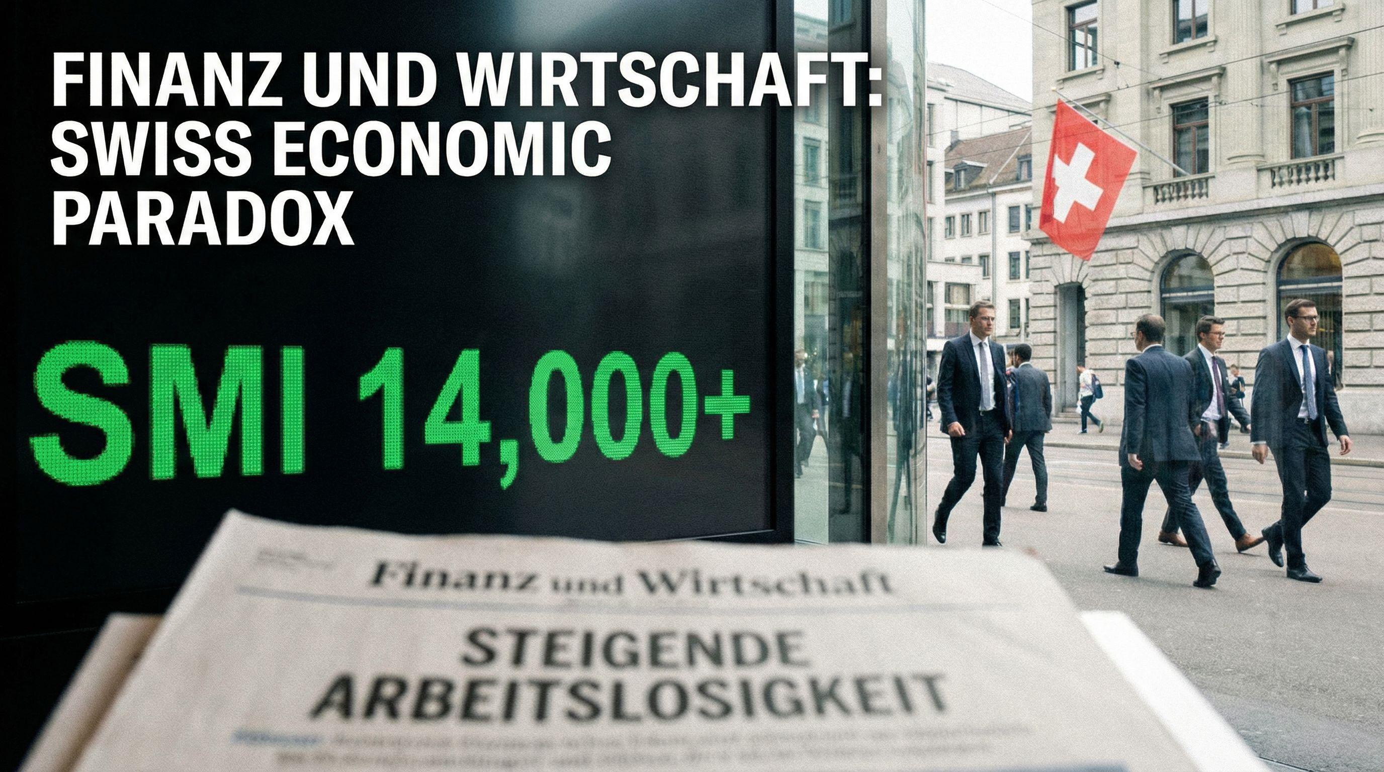 Swiss Economic Paradox: Record Markets and Rising Unemployment