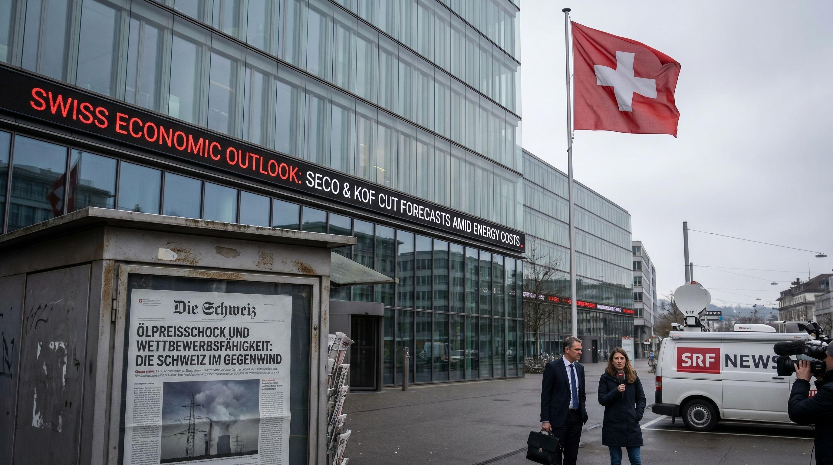 Economic Headwinds: Switzerland's Growth Forecasts Cut Amid Oil Shocks and Competitiveness Slump