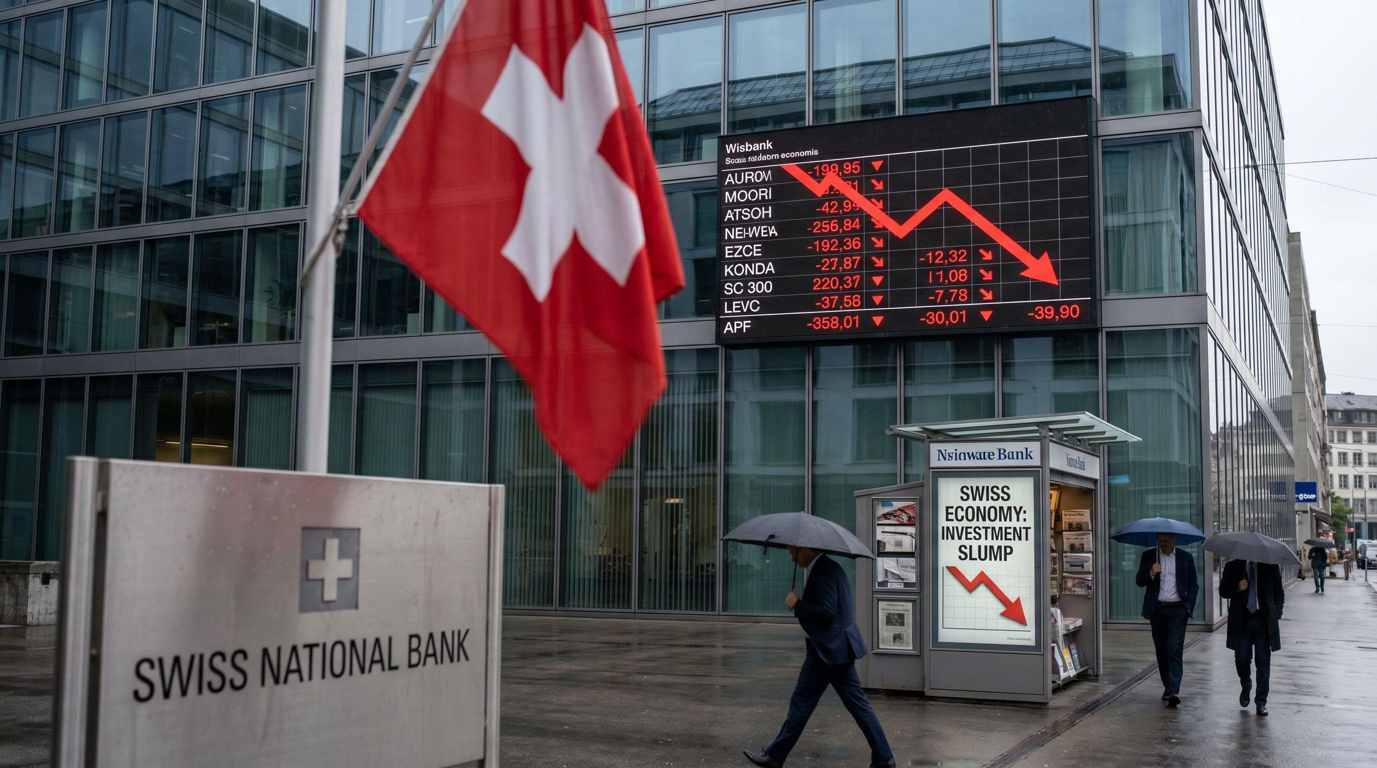 Swiss Economy Faces Headwinds as Foreign Investment Slumps