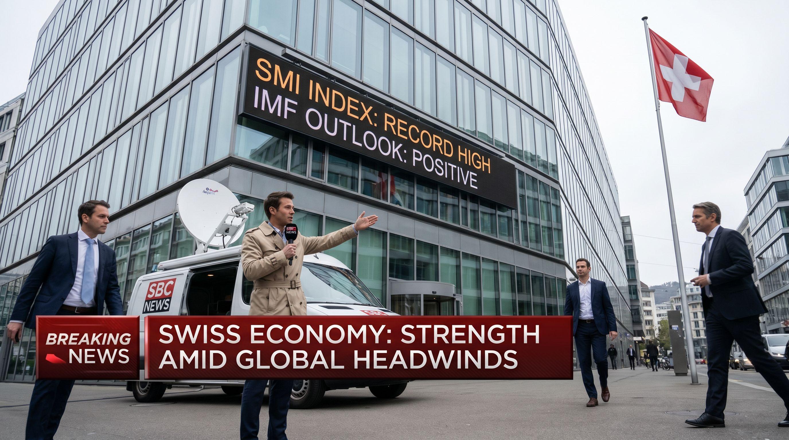 Swiss Economy Shows Strength with Positive IMF Outlook and Record-High Stock Index