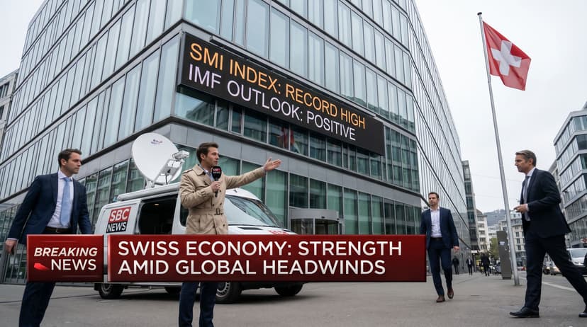 Swiss Economy Shows Strength with Positive IMF Outlook and Record-High Stock Index
