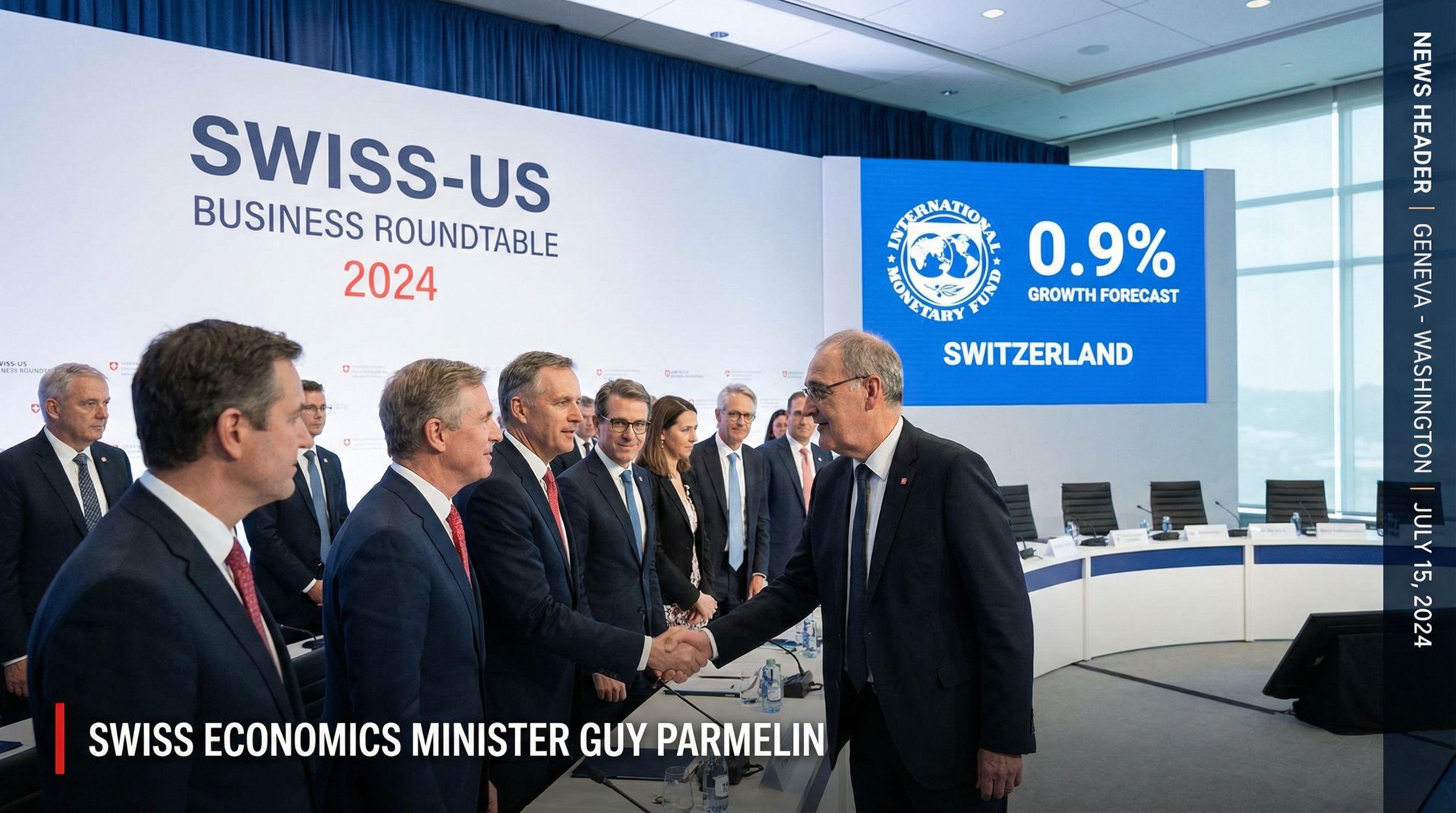 Swiss Economy Set for Modest Growth as Parmelin Meets US Business Leaders