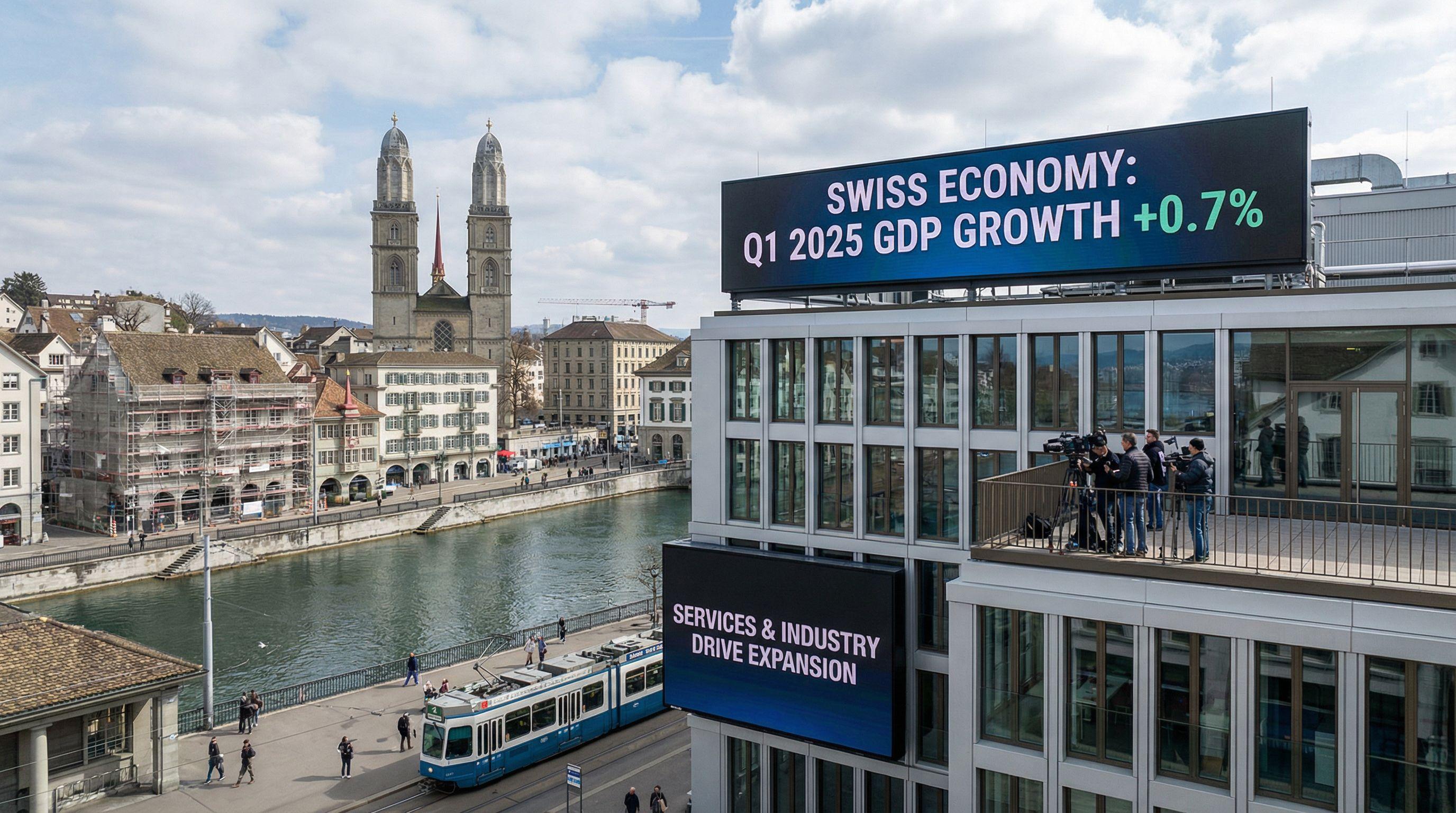 Swiss Economy Shows Robust Growth in Q1 2025