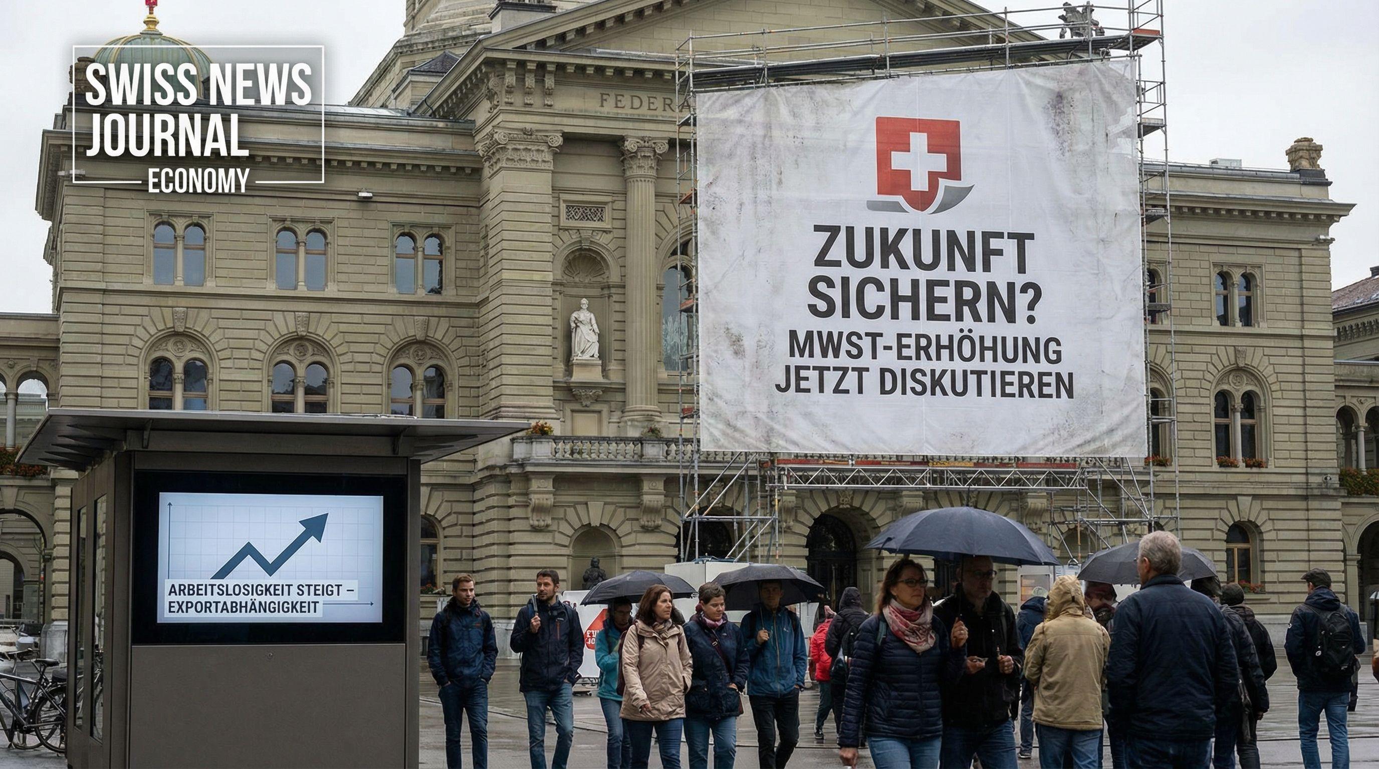 Switzerland's Economy Faces Rising Unemployment and Proposed VAT Hike