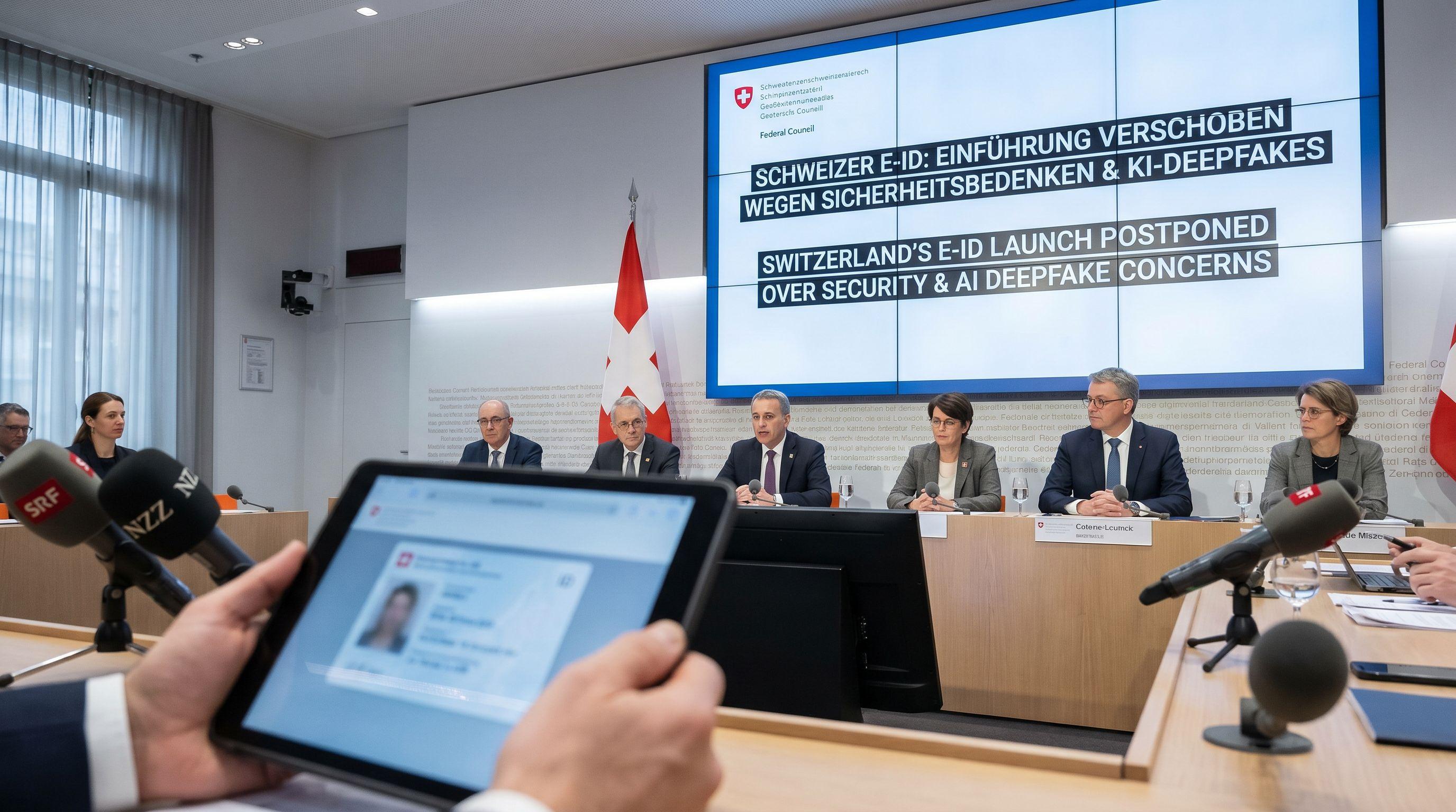 Switzerland's E-ID Launch Postponed Over Security and AI Deepfake Concerns