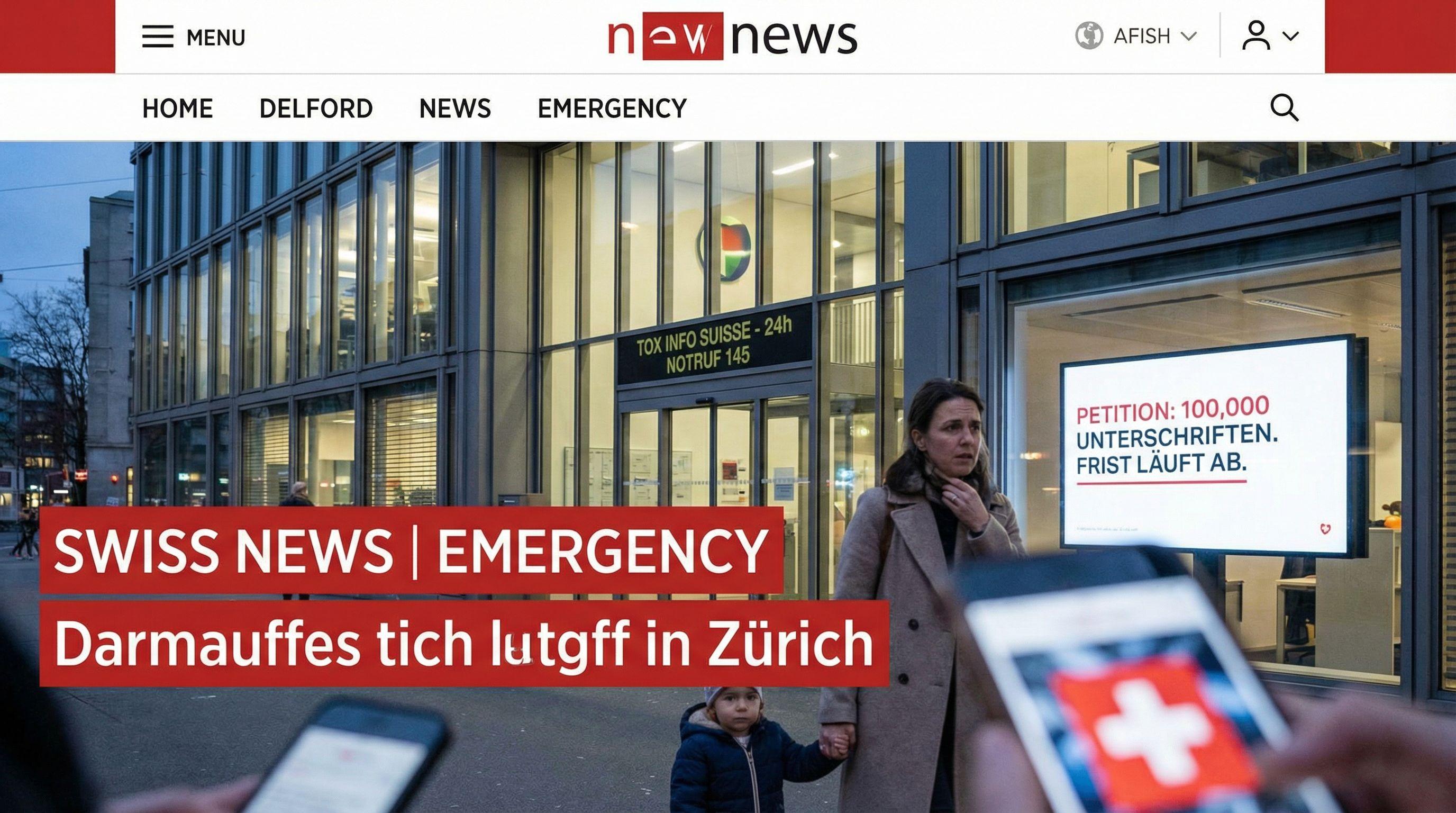 Swiss Emergency Poison Helpline Faces Funding Crisis