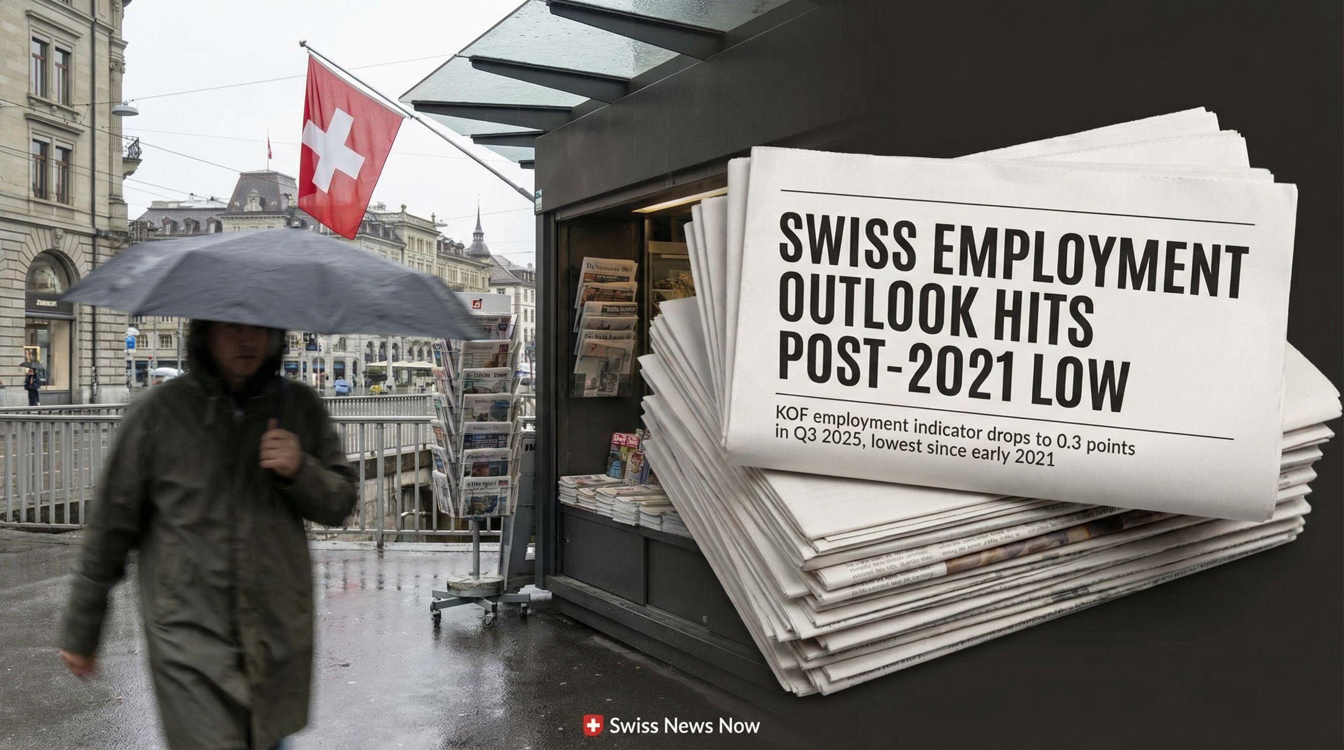 Swiss Employment Outlook Hits Post-2021 Low