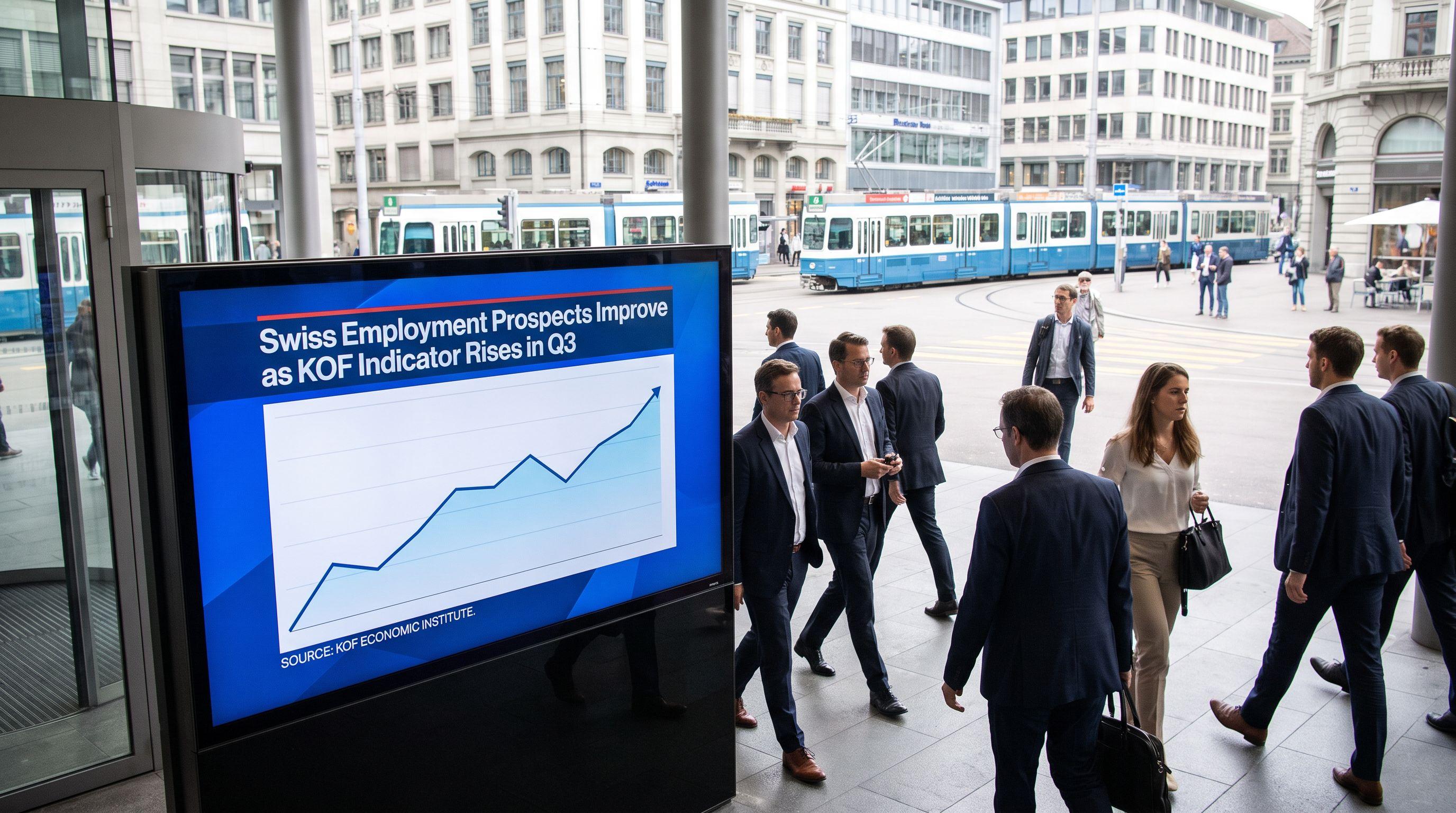 Swiss Employment Prospects Improve as KOF Indicator Rises in Q3