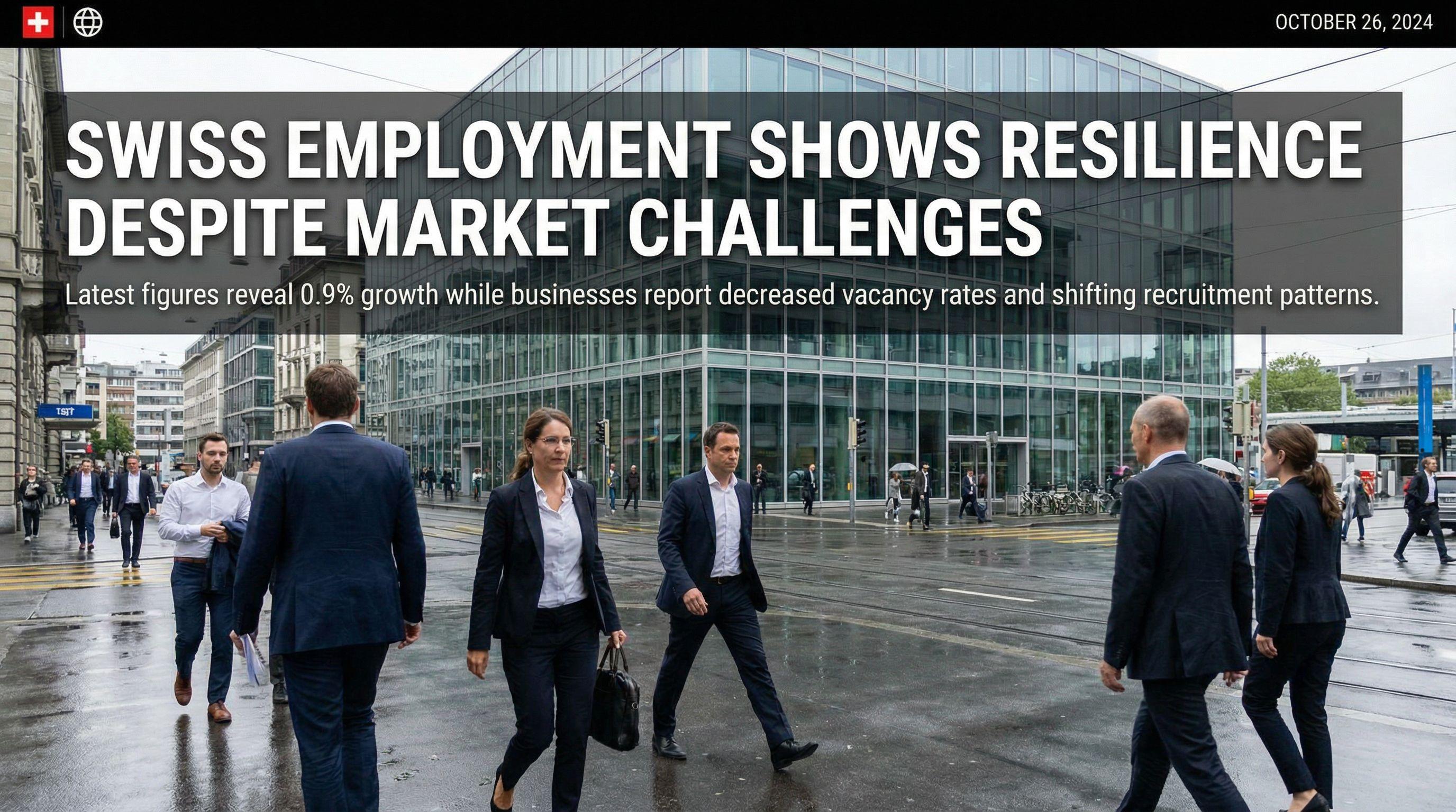 Swiss Employment Shows Resilience Despite Market Challenges