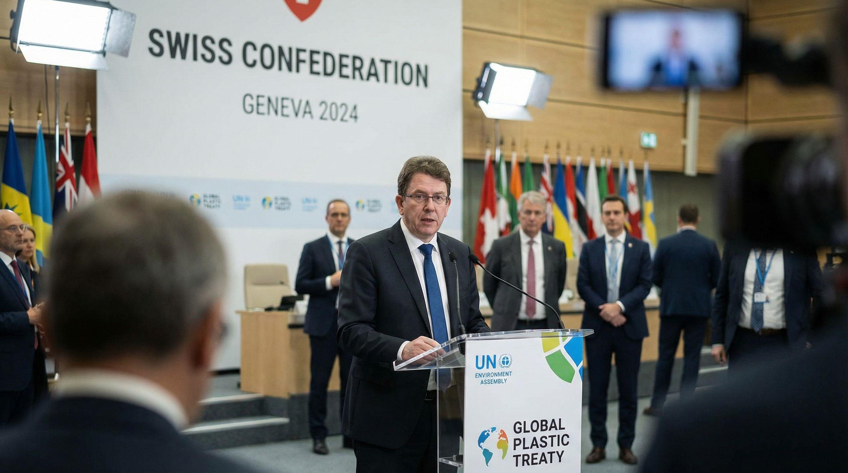 Swiss Environment Minister Pushes for Global Plastic Treaty