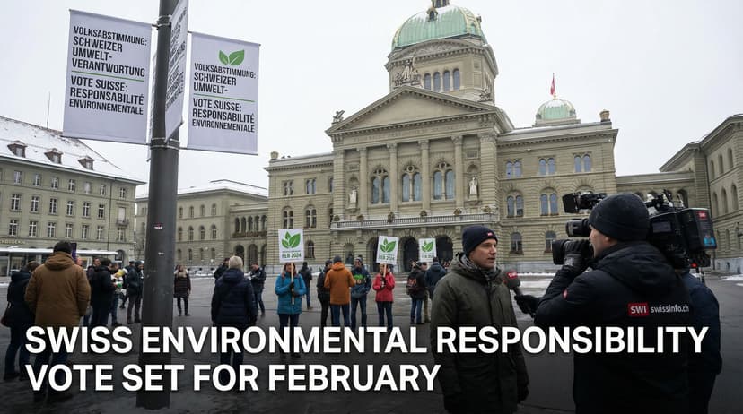 Swiss Environmental Responsibility Vote Set for February