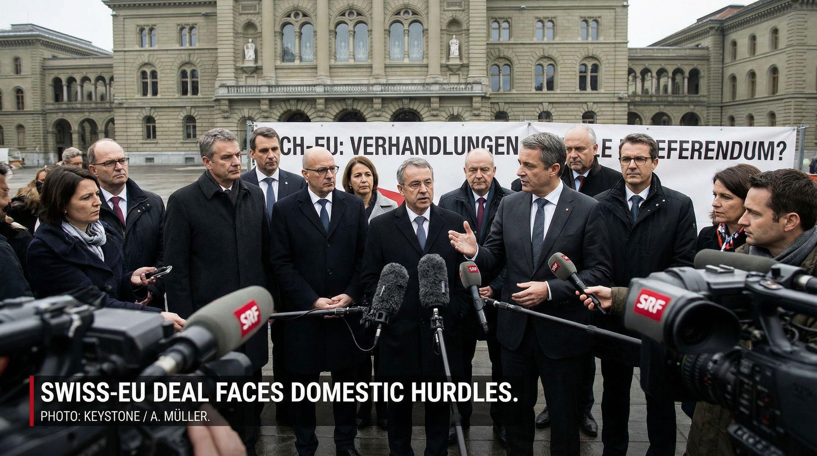 Swiss-EU Deal Faces Domestic Hurdles Despite December Agreement