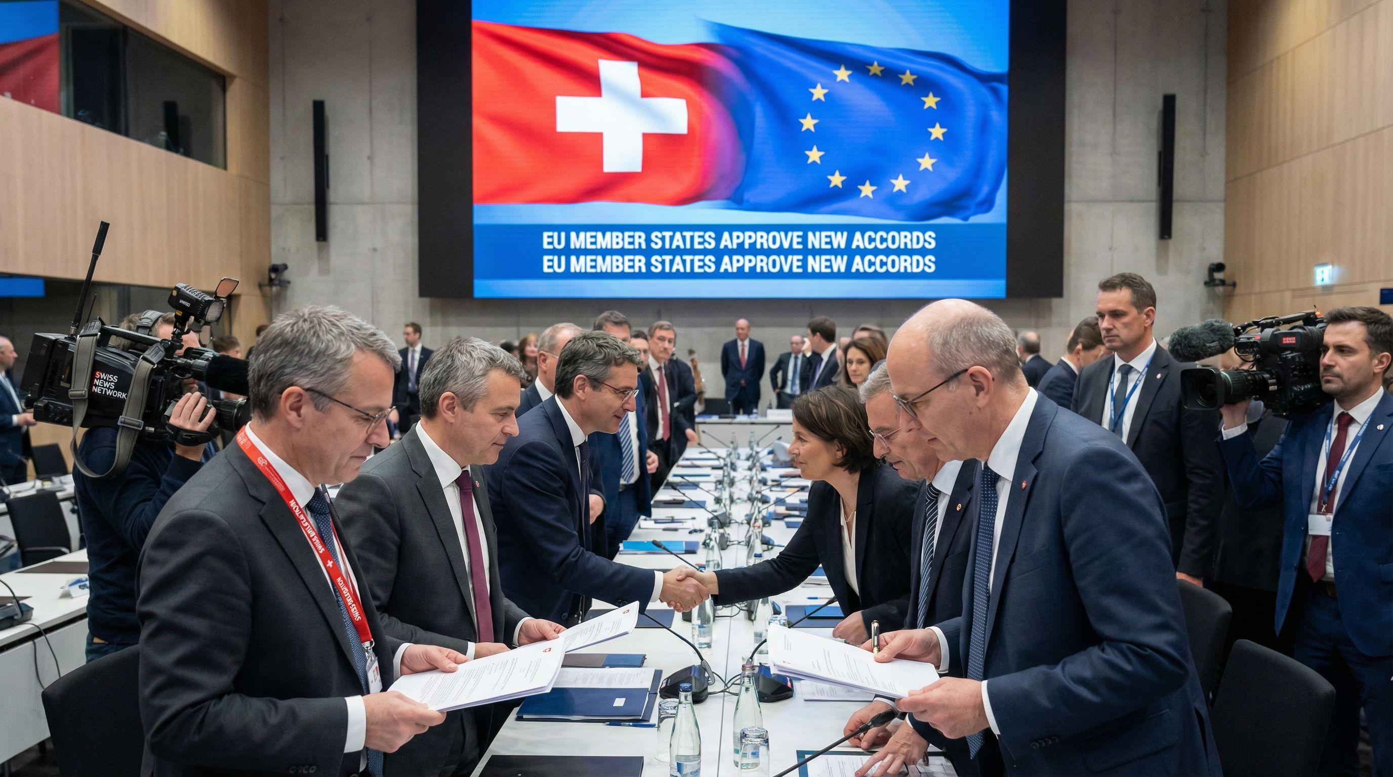 Switzerland and EU Set to Sign New Accords as Member States Grant Approval