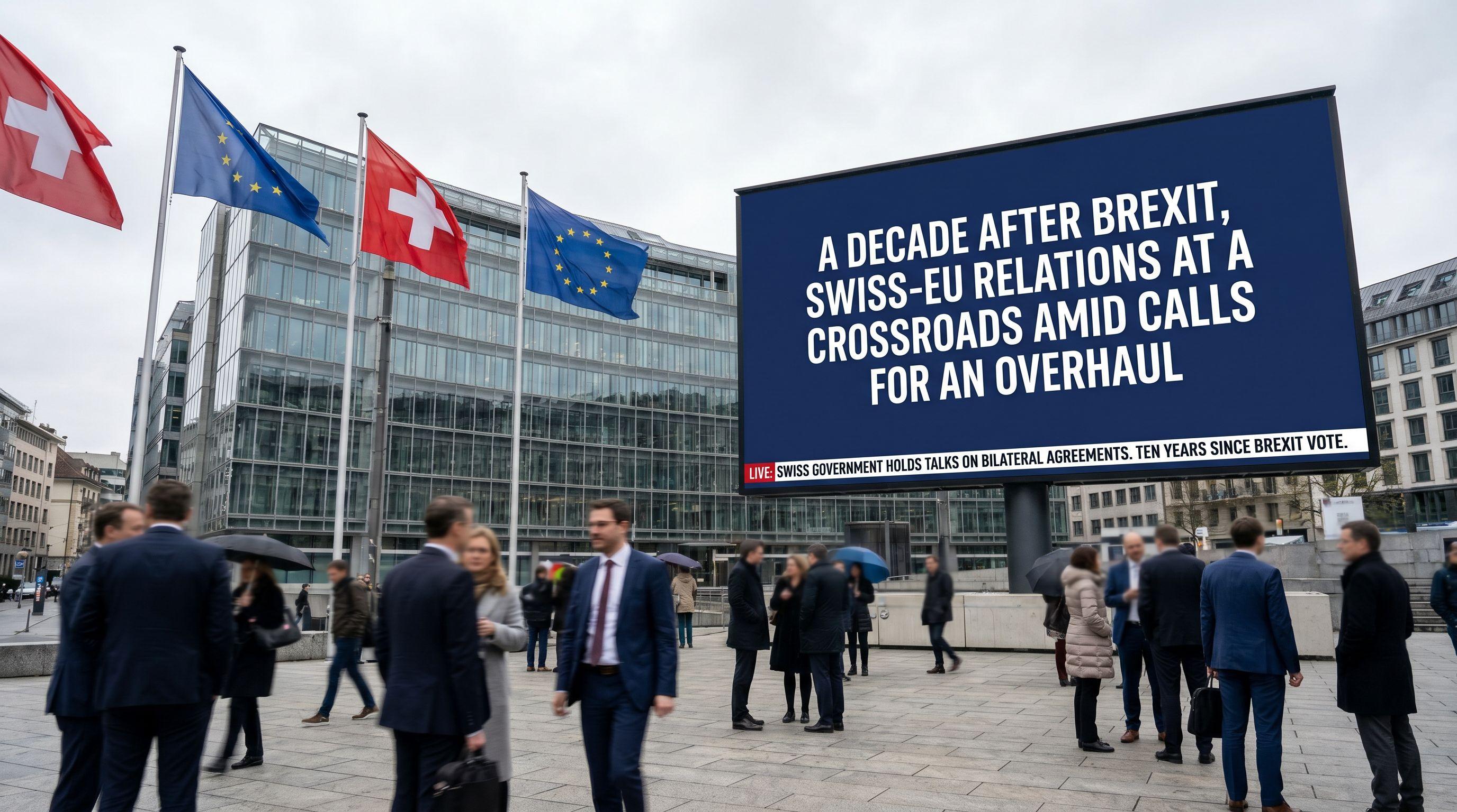 A Decade After Brexit, Swiss-EU Relations at a Crossroads Amid Calls for an Overhaul
