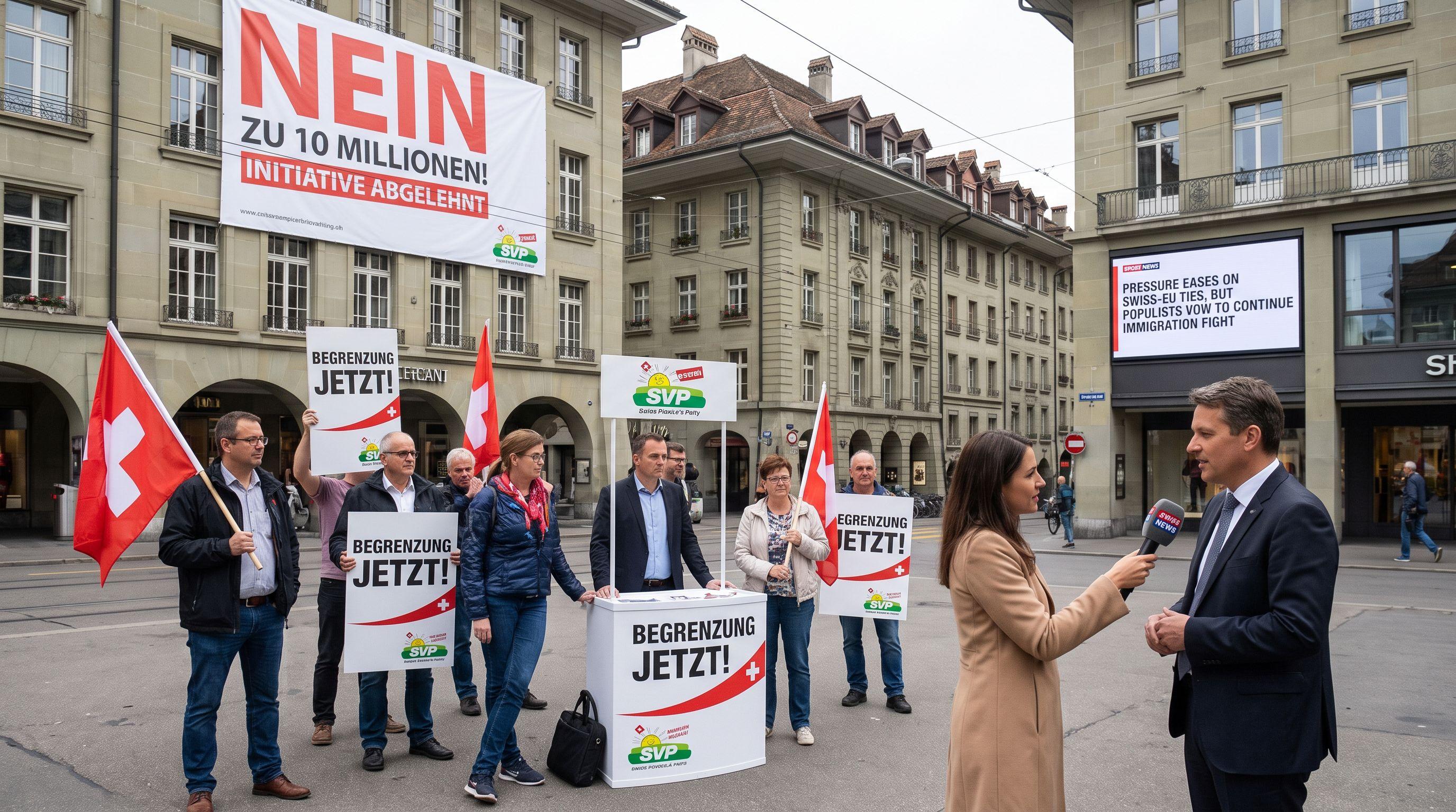 Pressure Eases on Swiss-EU Ties, But Populists Vow to Continue Immigration Fight