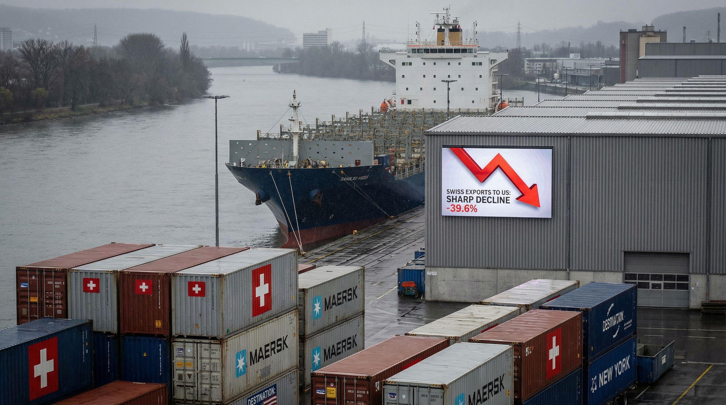 Swiss Exports to US See Sharp Decline