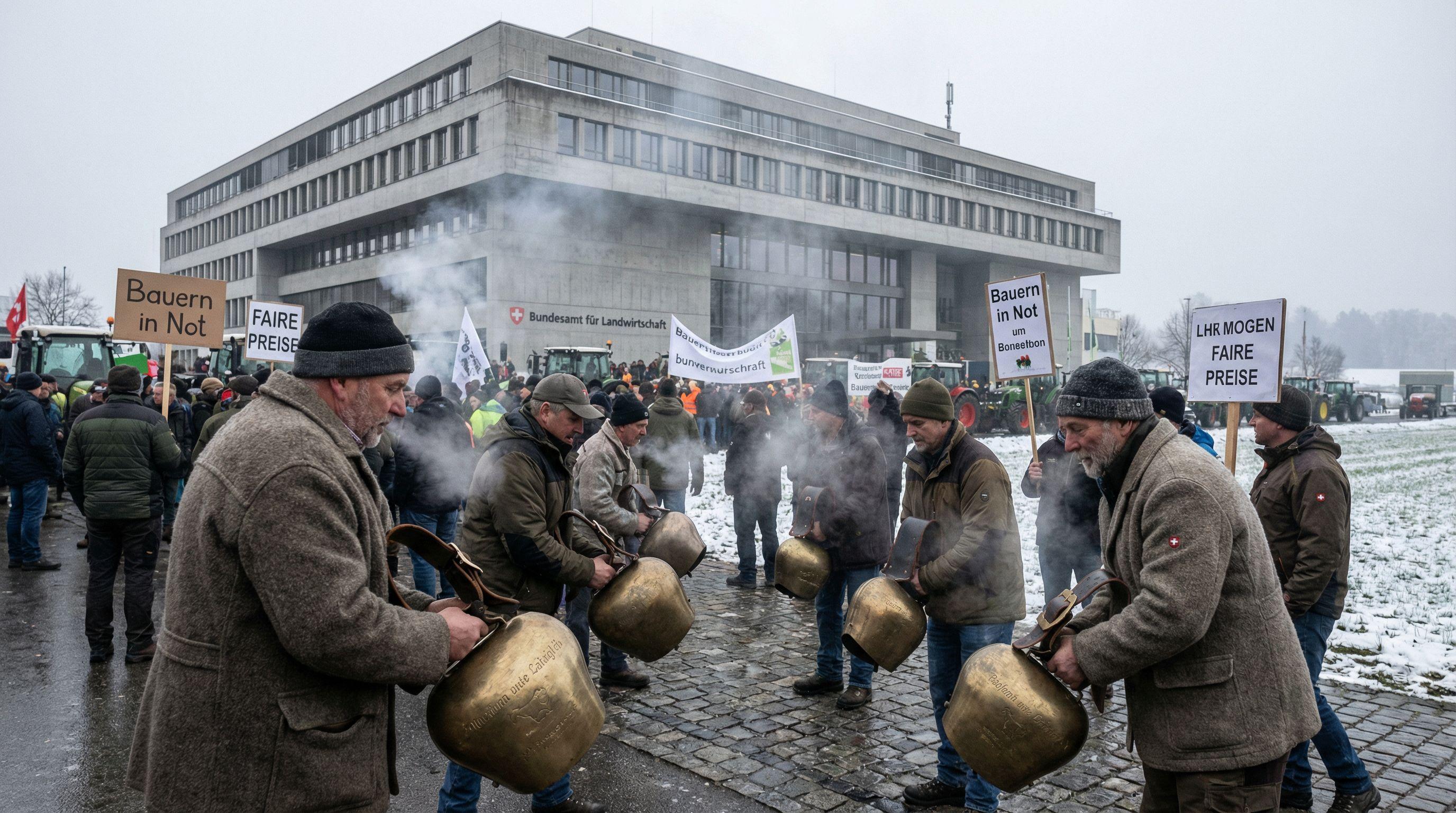 Swiss Farmers Protest Agricultural Policy Changes