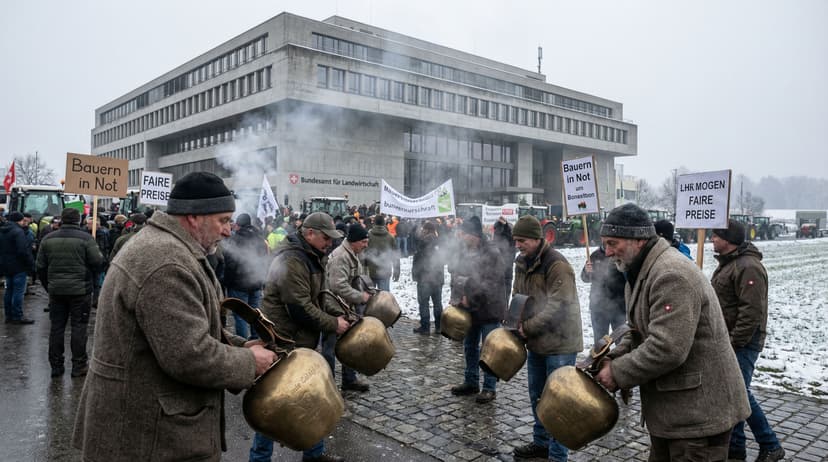 Swiss Farmers Protest Agricultural Policy Changes