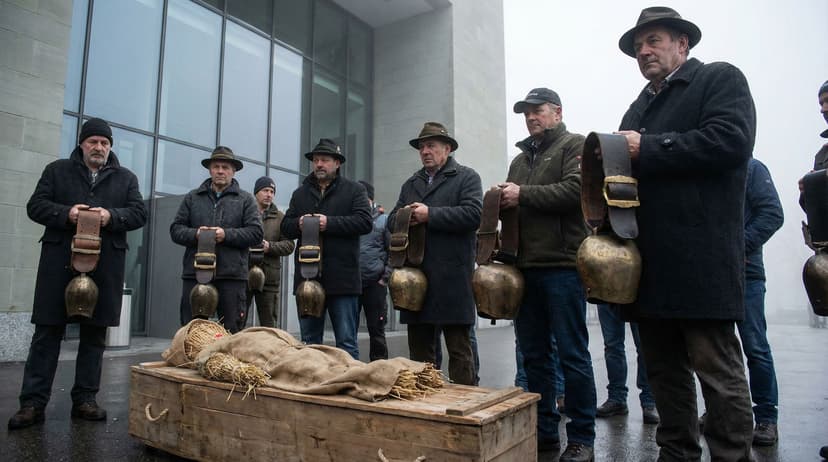 Swiss Farmers Protest Over Livelihood Concerns