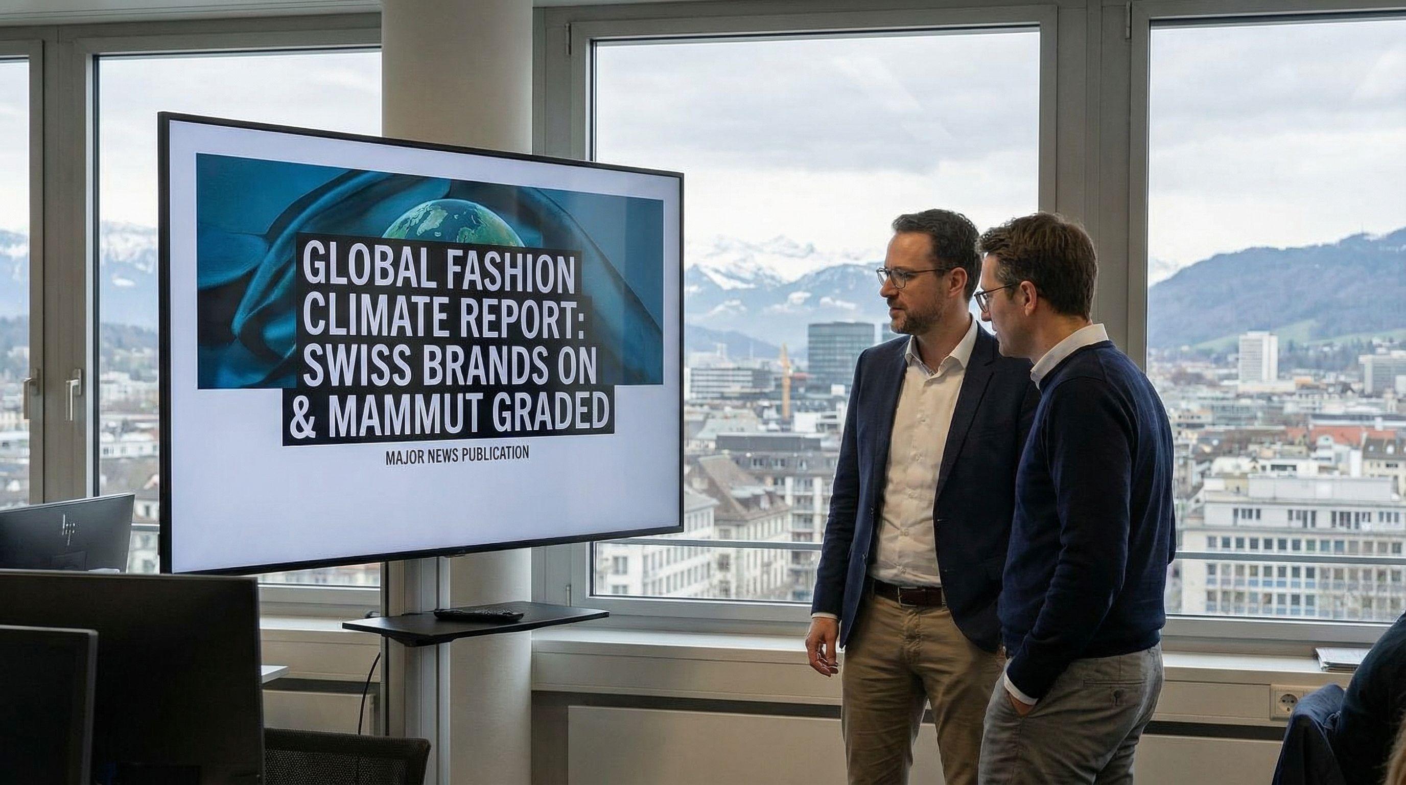 Swiss Brands On and Mammut Graded in Global Fashion Climate Report