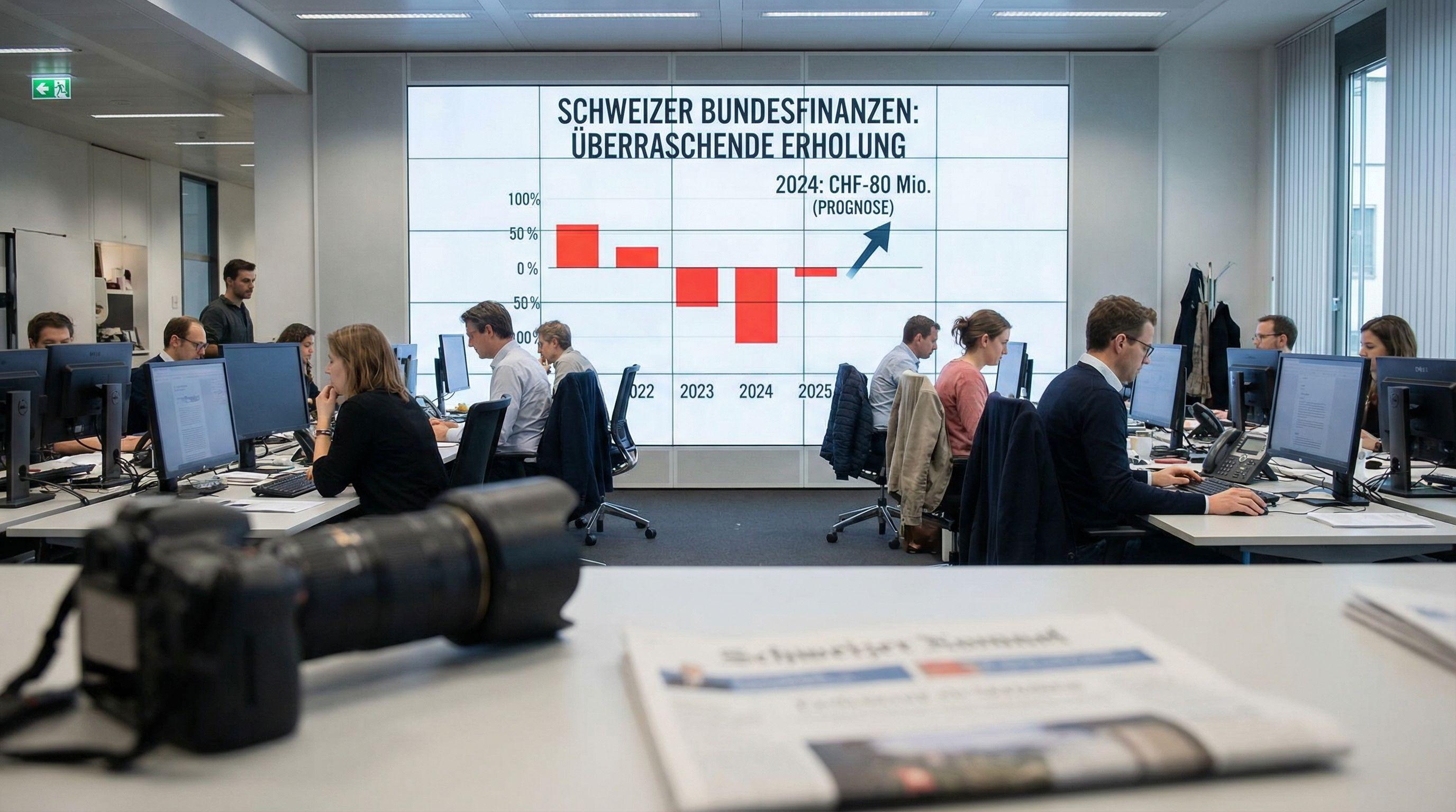 Swiss Federal Accounts Show Unexpected Recovery