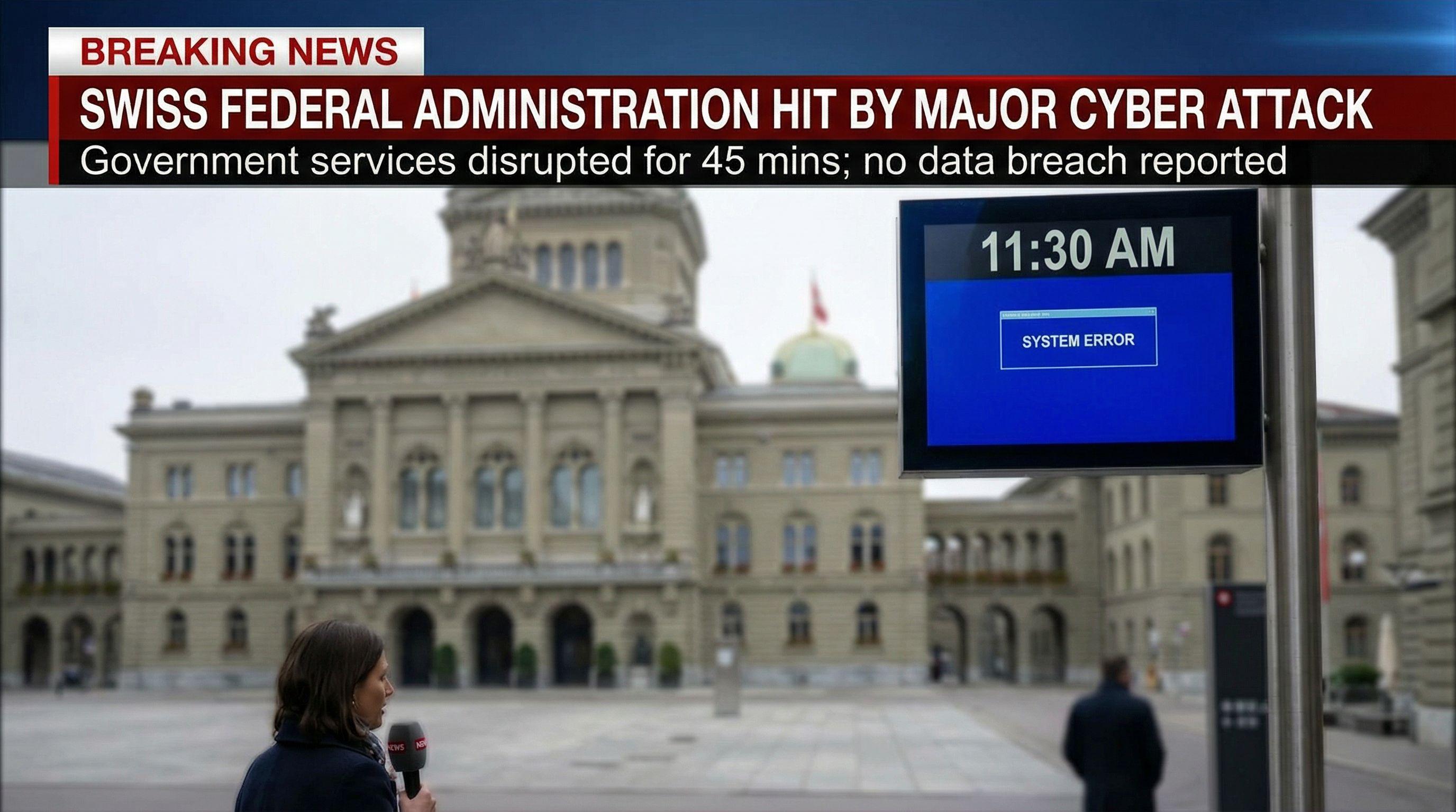Swiss Federal Administration Hit by Major Cyber Attack