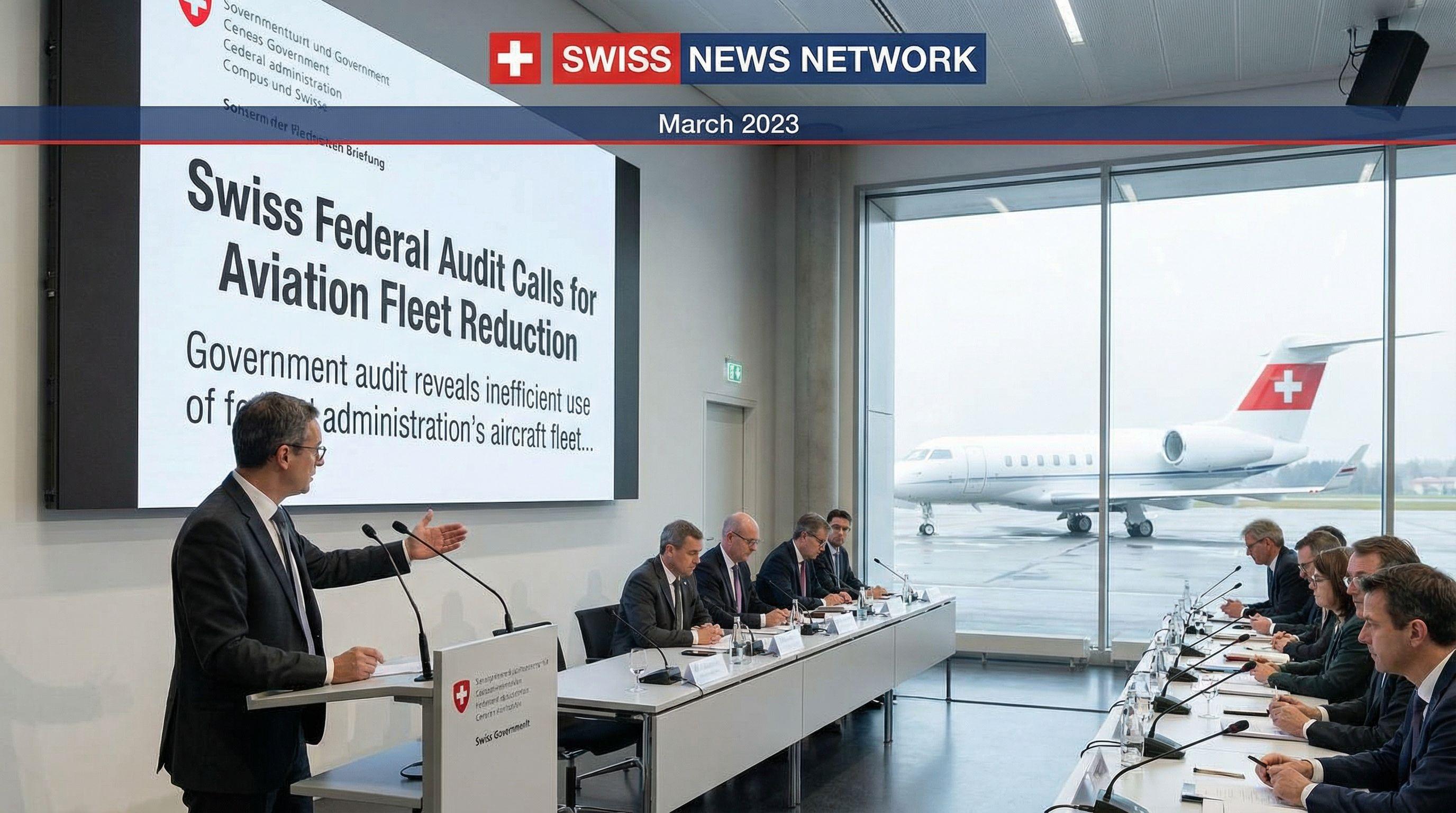 Swiss Federal Audit Calls for Aviation Fleet Reduction