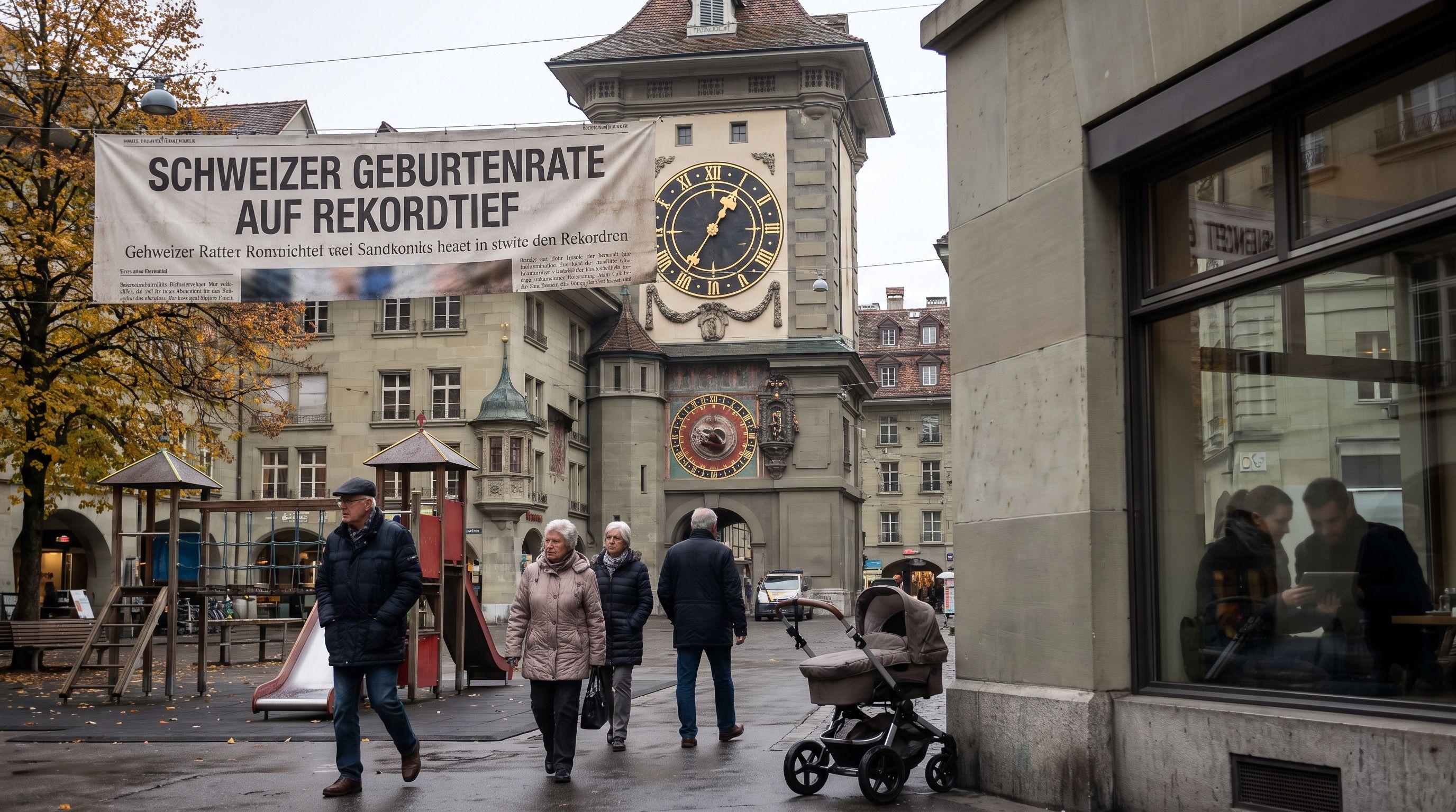 Swiss Fertility Rate Plummets to Record Low, Sparking Demographic Concerns