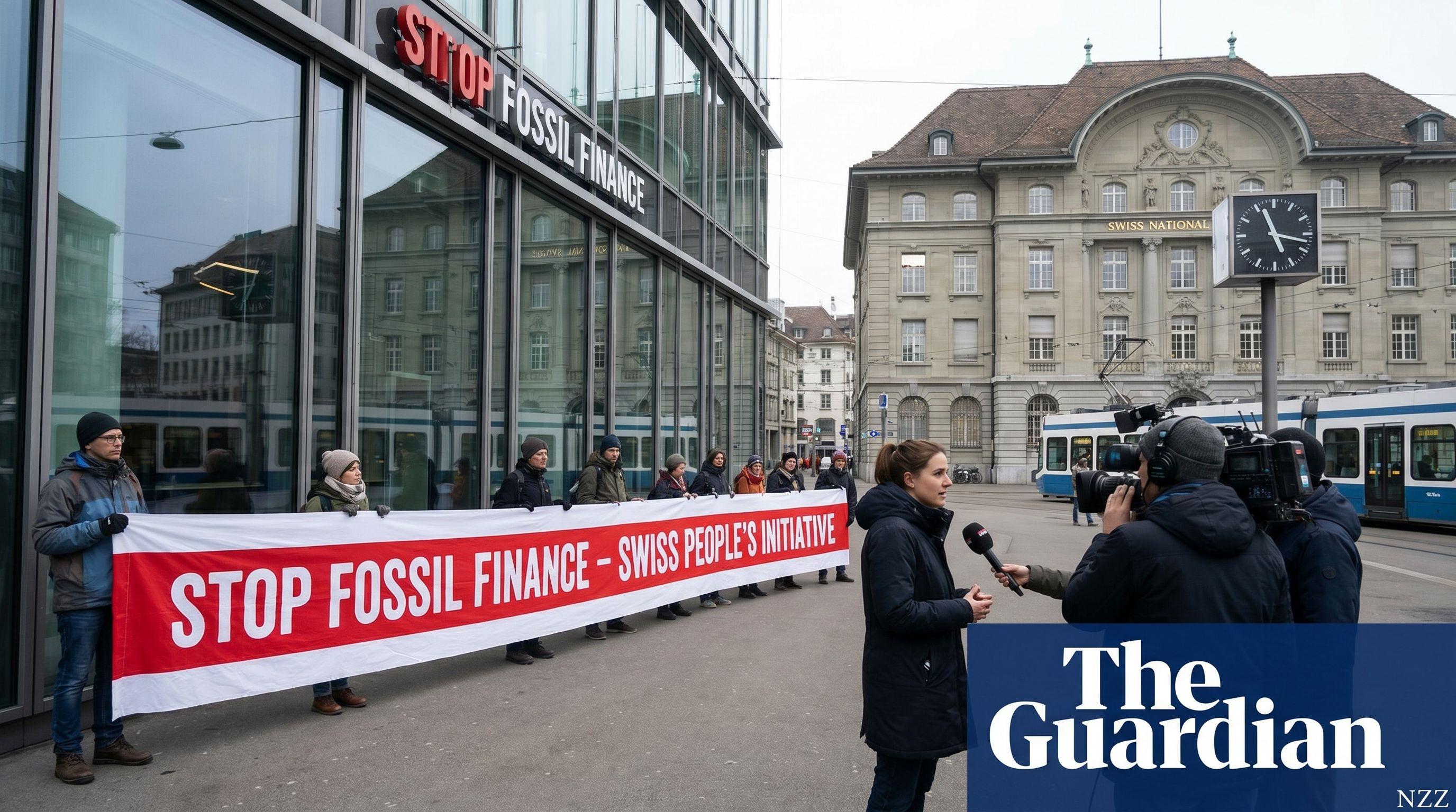 Swiss Financial Sector's Climate Impact Under Fire as Activists Push for Stricter Rules