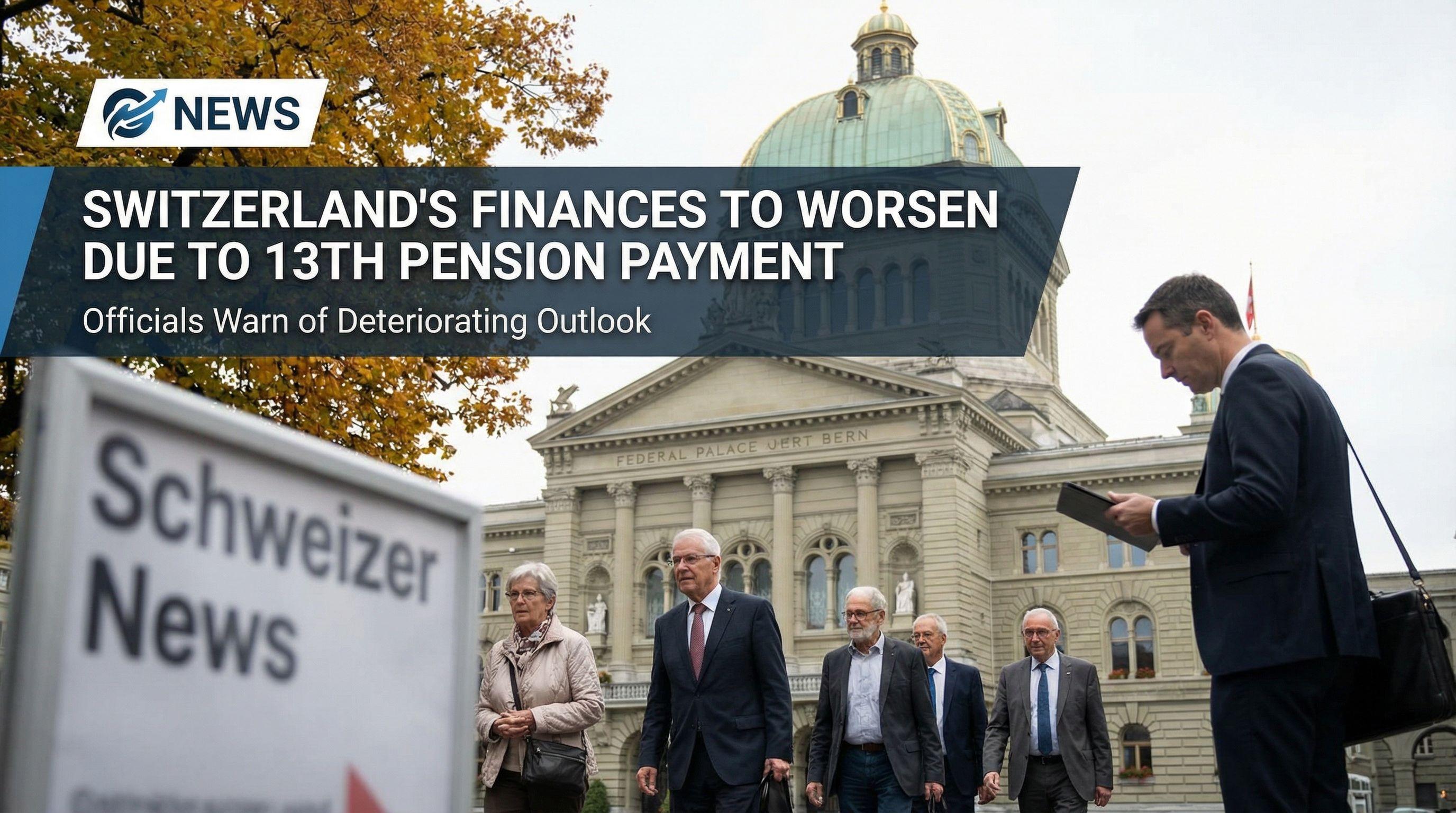 Switzerland's Finances to Worsen Due to 13th Pension Payment, Officials Say