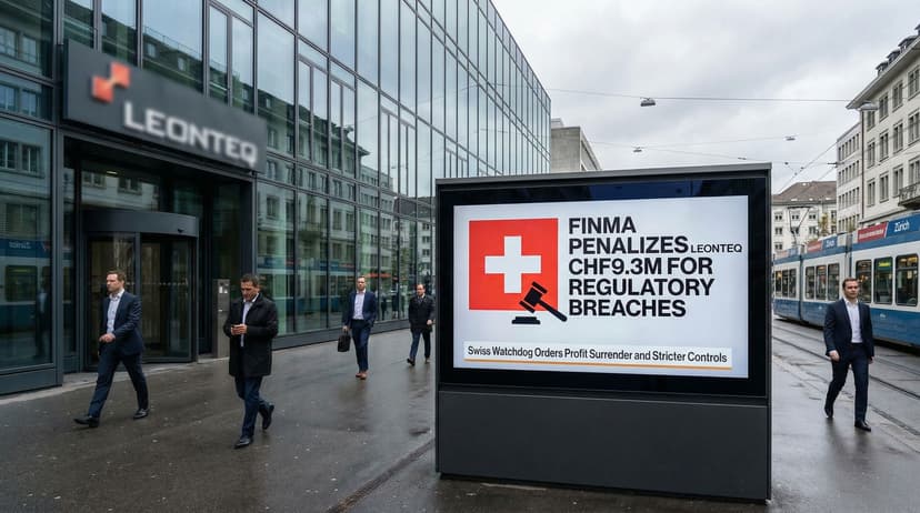 Swiss Fintech Leonteq Penalized CHF9.3M for Regulatory Breaches