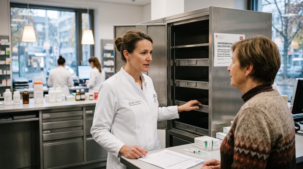 Flu-vaccine deliveries delayed in Switzerland, officials say no shortage is expected