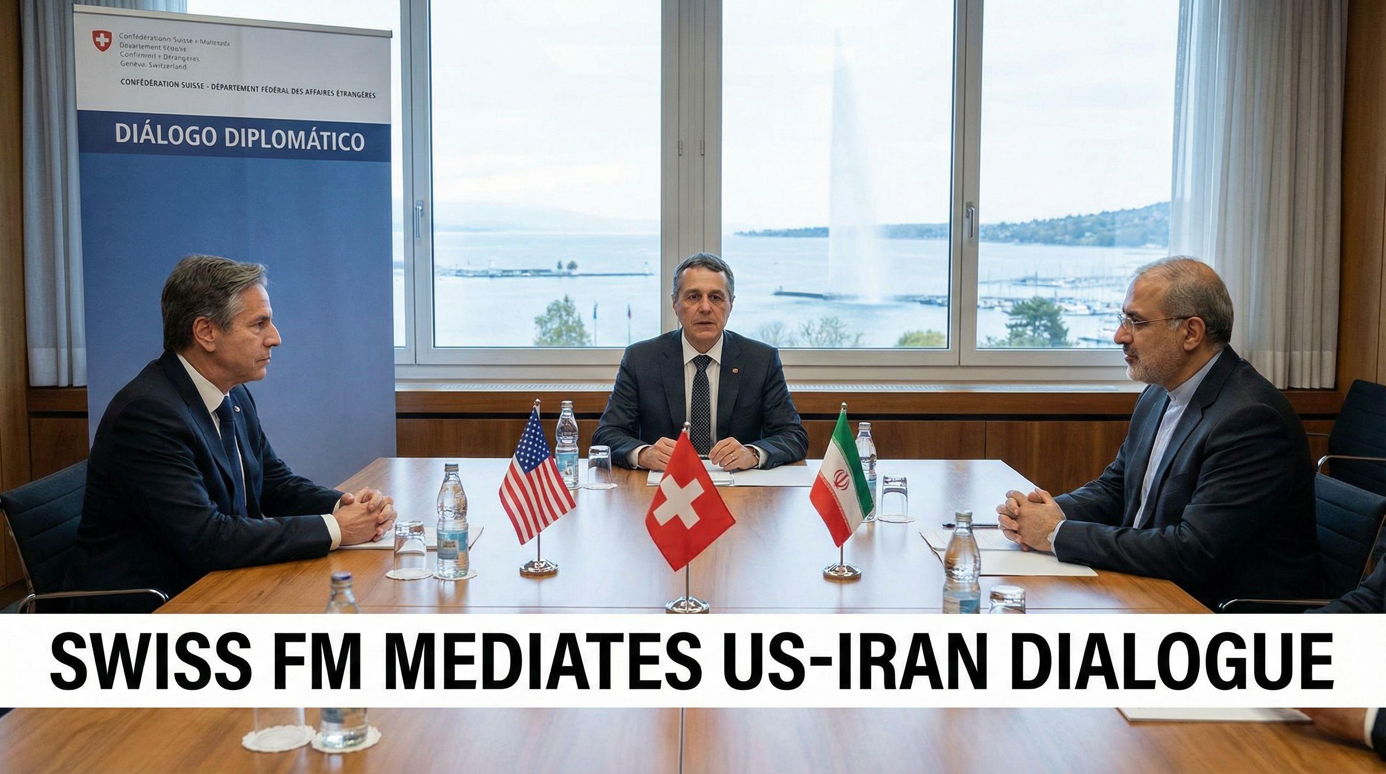 Swiss Foreign Minister Mediates US-Iran Dialogue