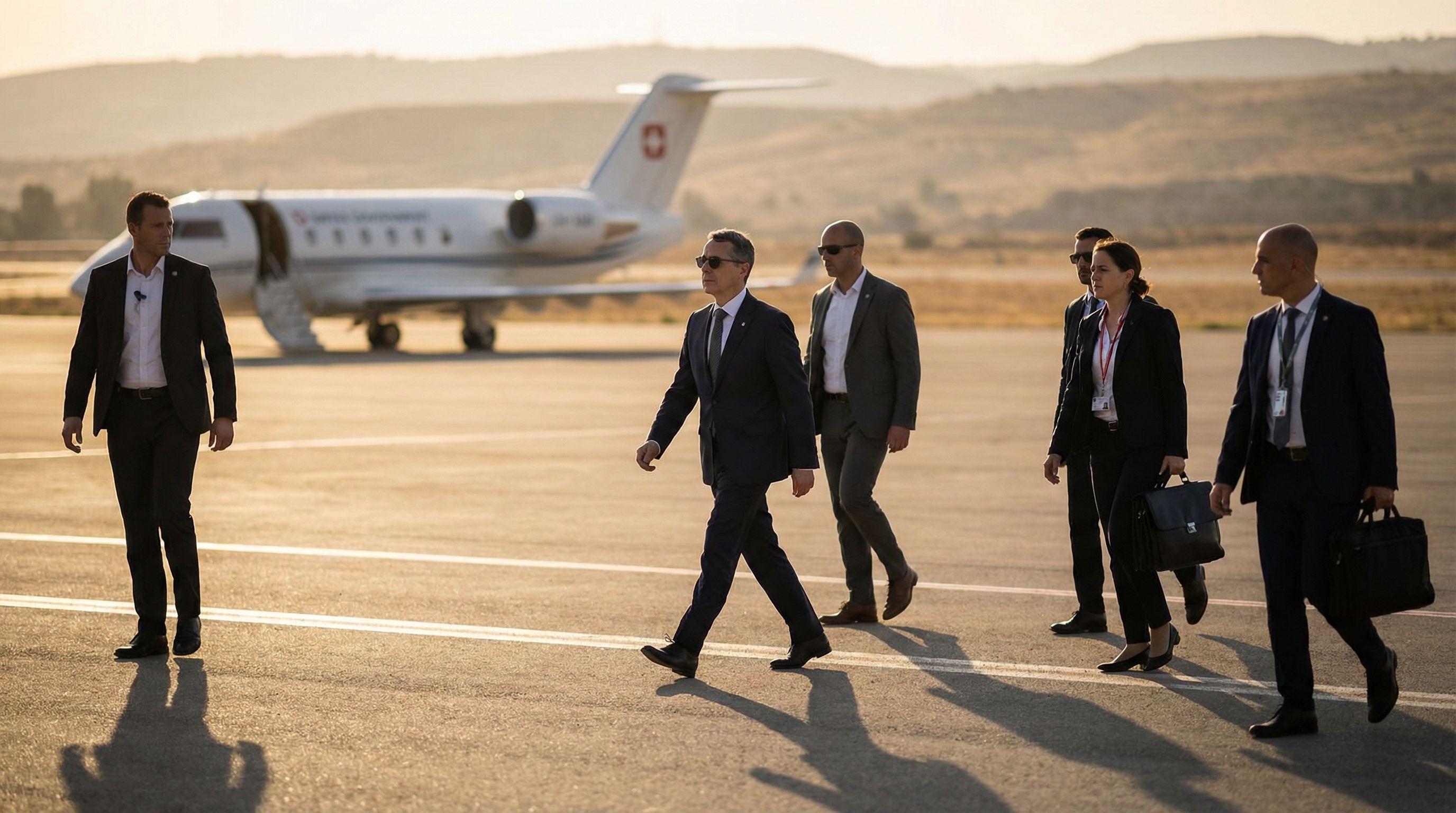 Swiss Foreign Minister's Middle East Peace Mission