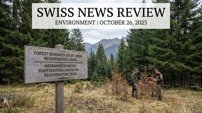 Swiss Forests Face 'Regeneration Crisis' Amid Climate Change, Study Finds