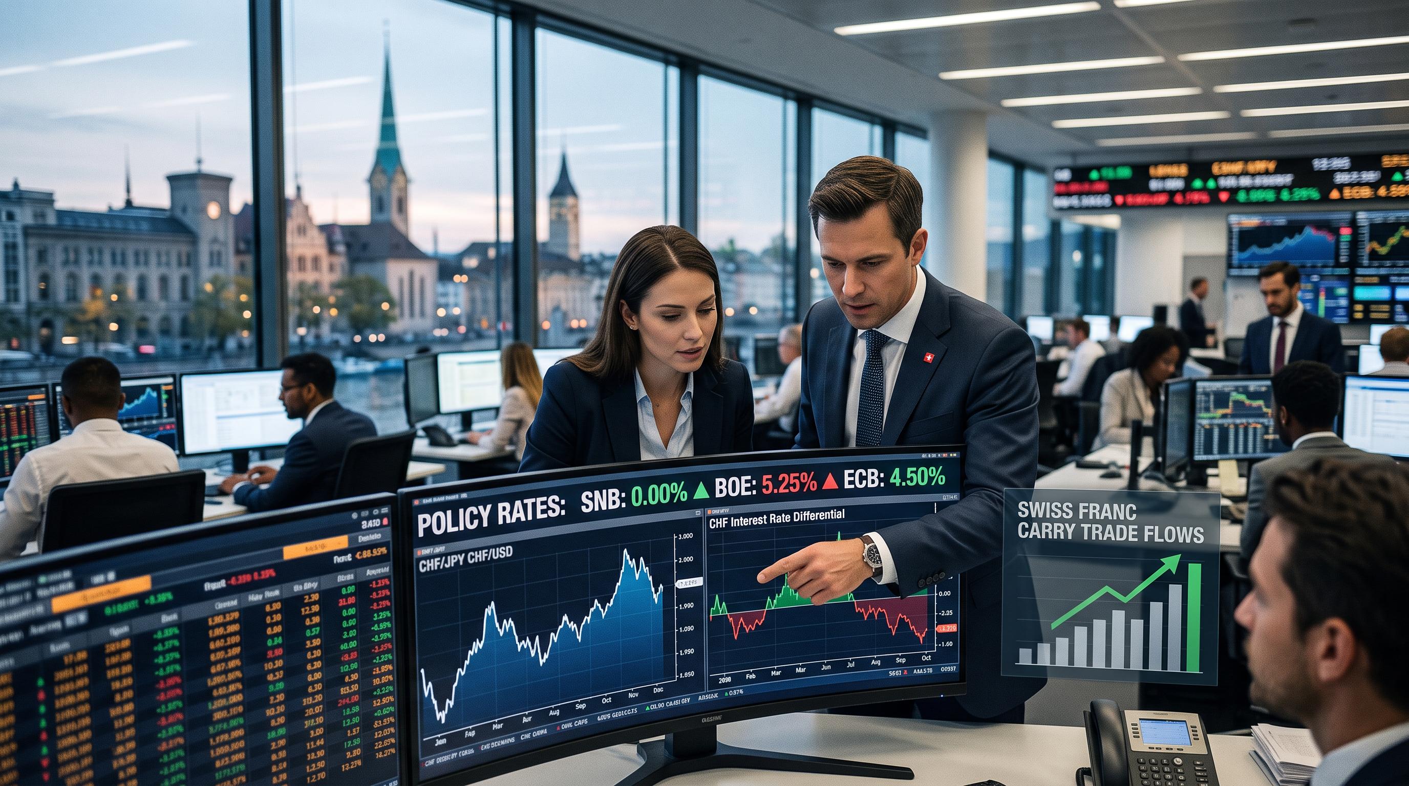 Why the Swiss franc is attracting carry-trade investors