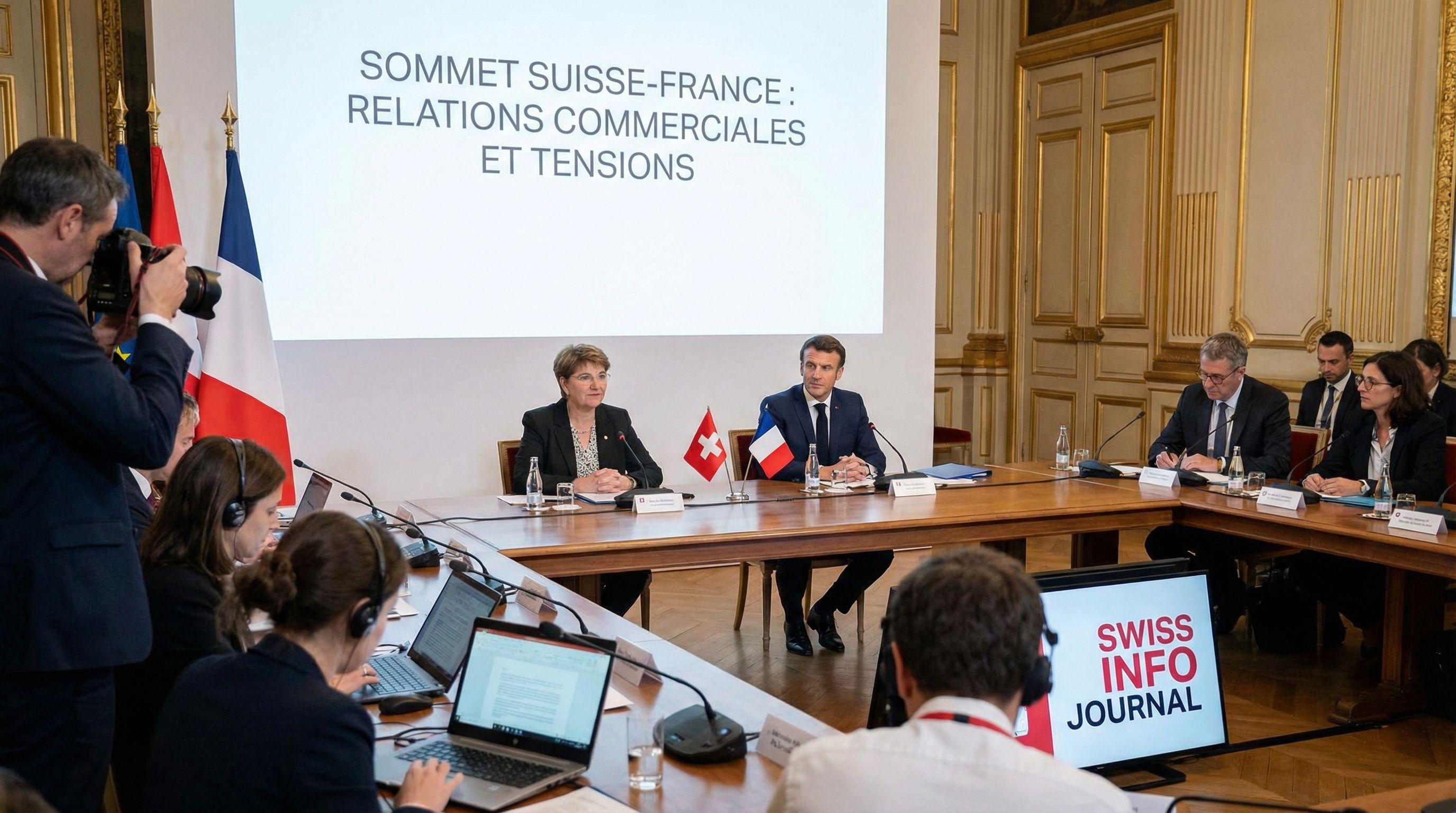 Swiss-French Summit: Leaders Address US Trade Tensions